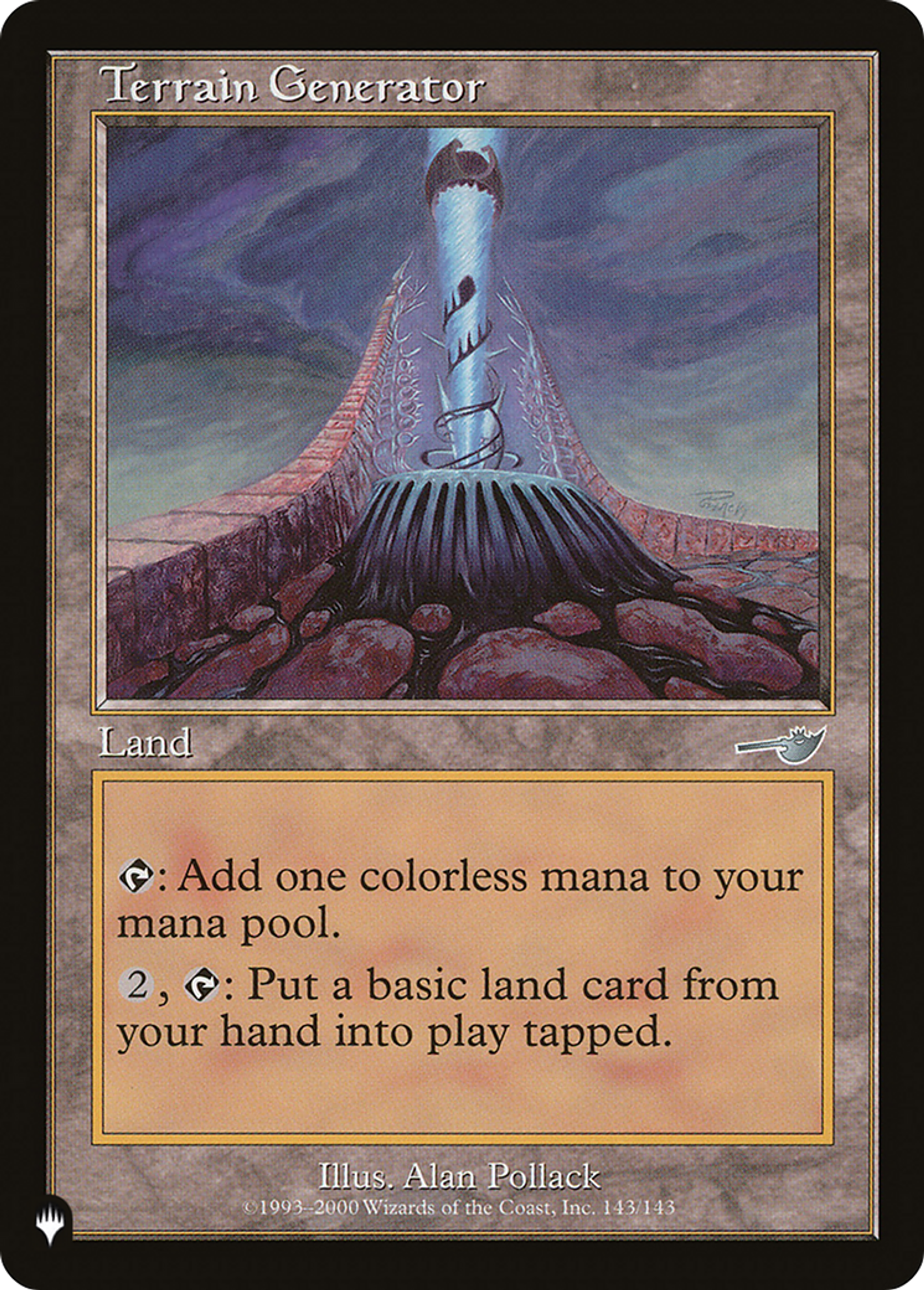 Terrain Generator — The List — Magic: The Gathering