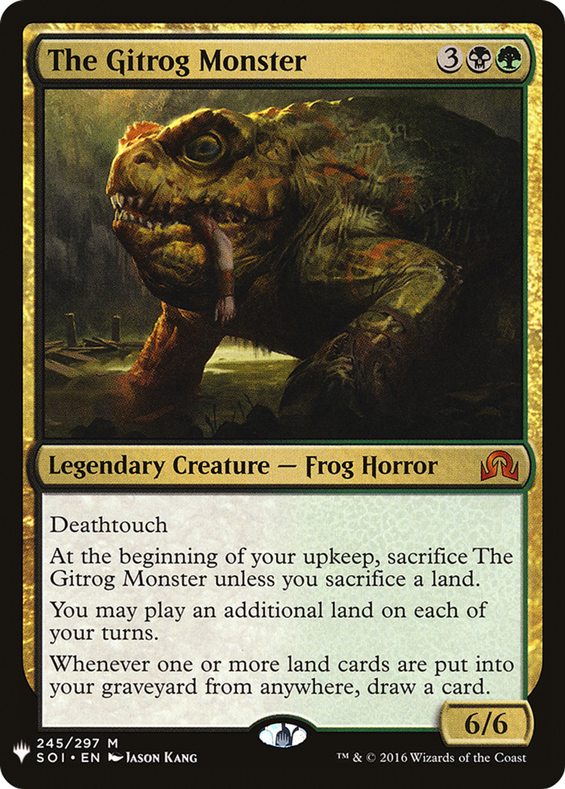 The Gitrog Monster — The List — Magic: The Gathering