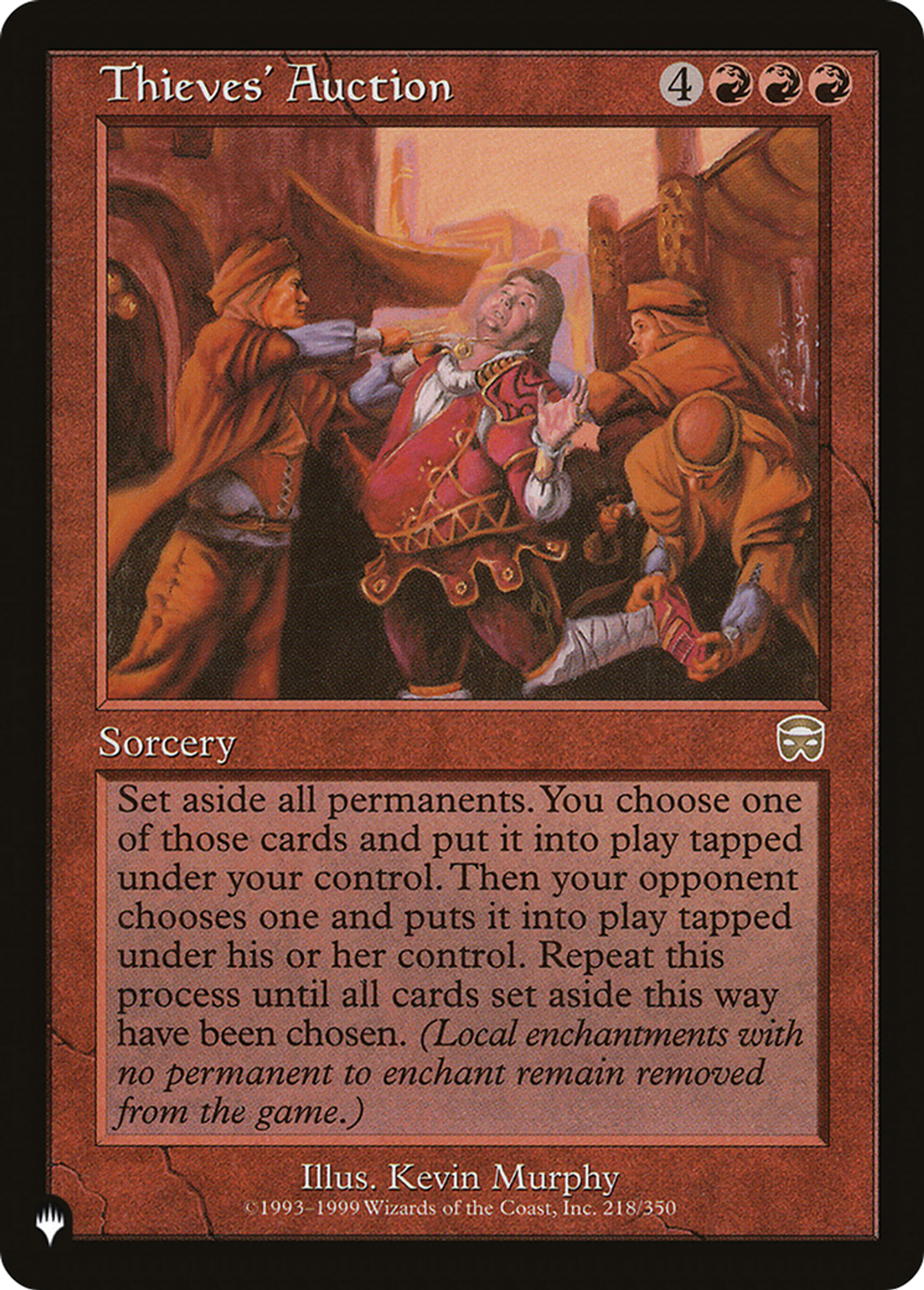 Enchères de voleurs — The List — Magic: The Gathering