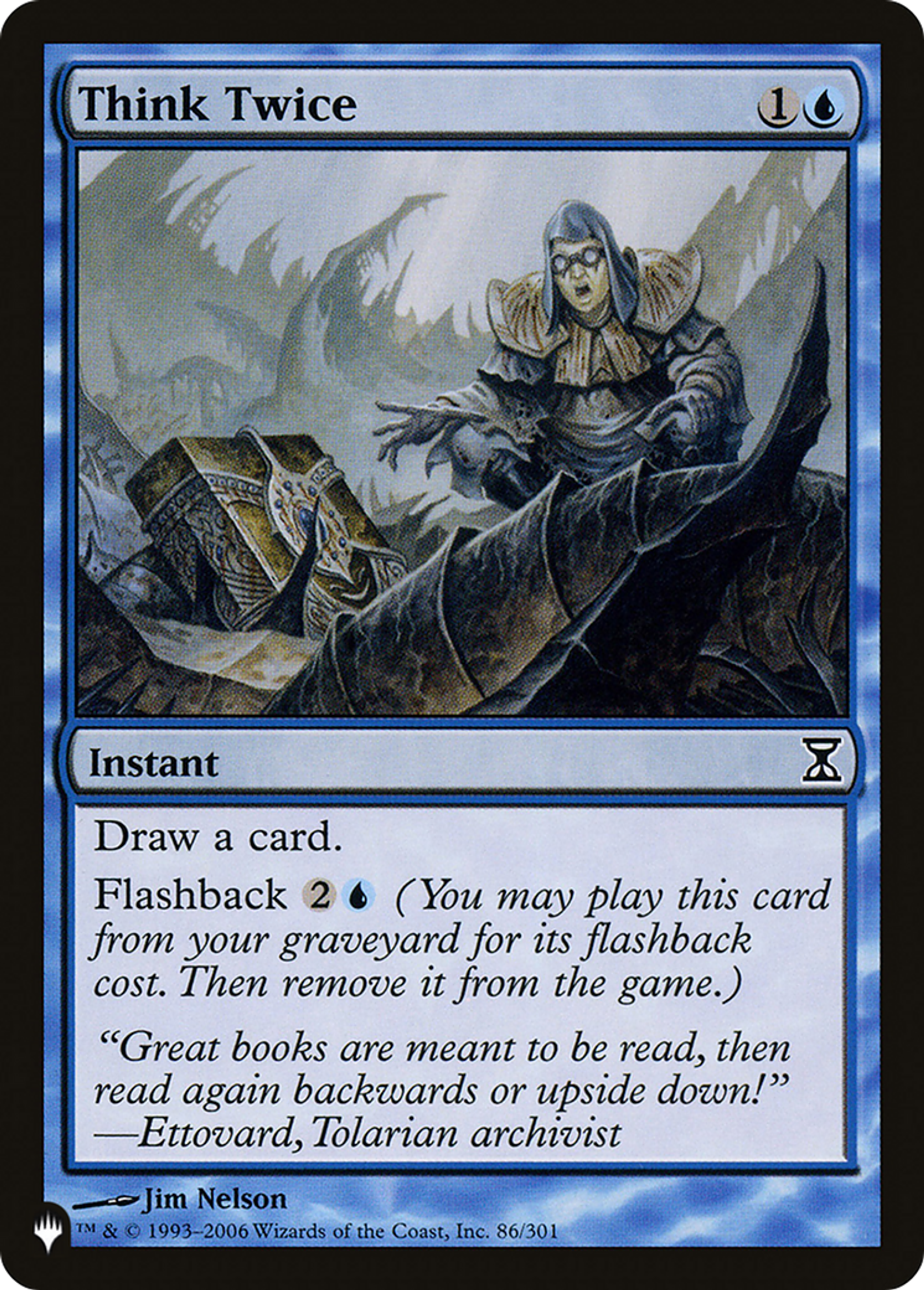 Réfléchir à deux fois — The List — Magic: The Gathering