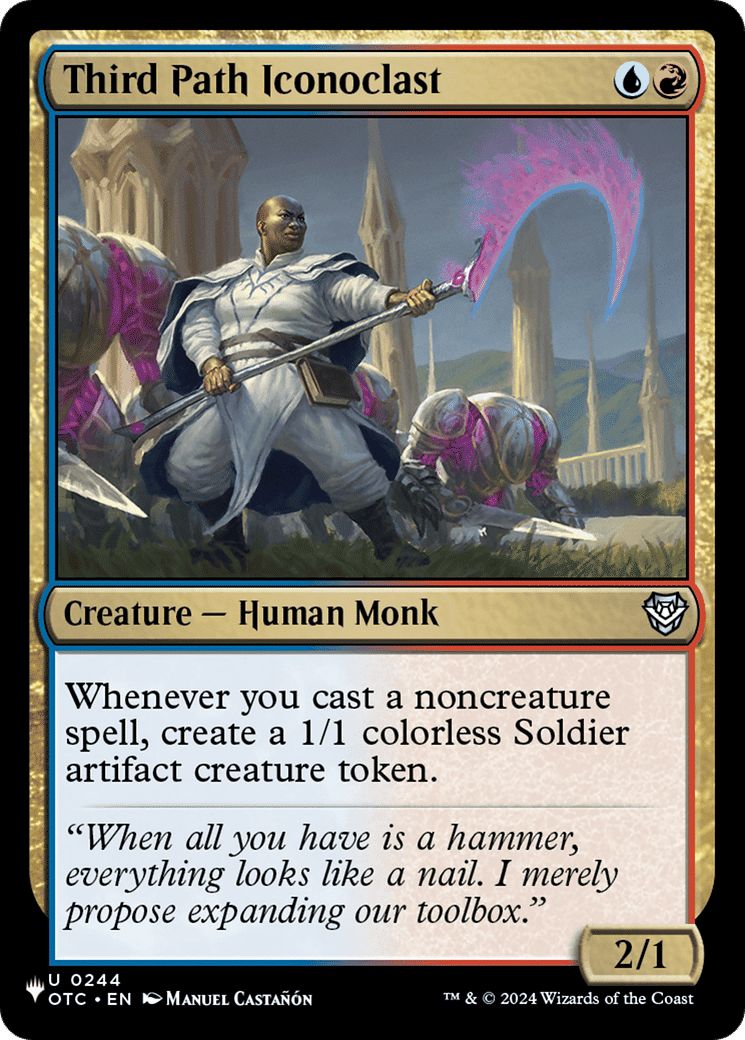 Iconoclaste de la Troisième Voie — The List — Magic: The Gathering