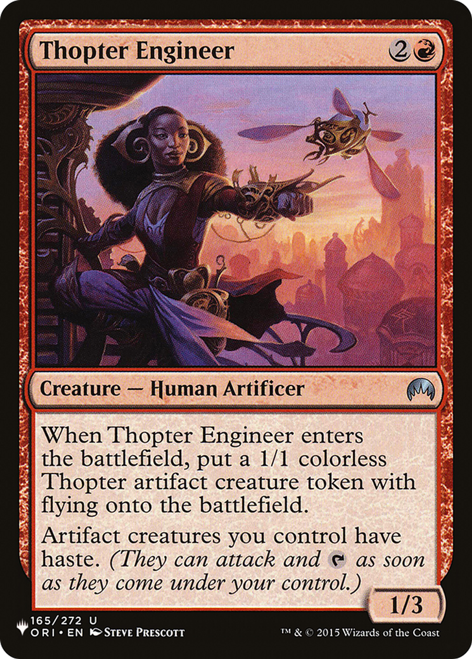 Thopter Engineer — The List — Magic: The Gathering