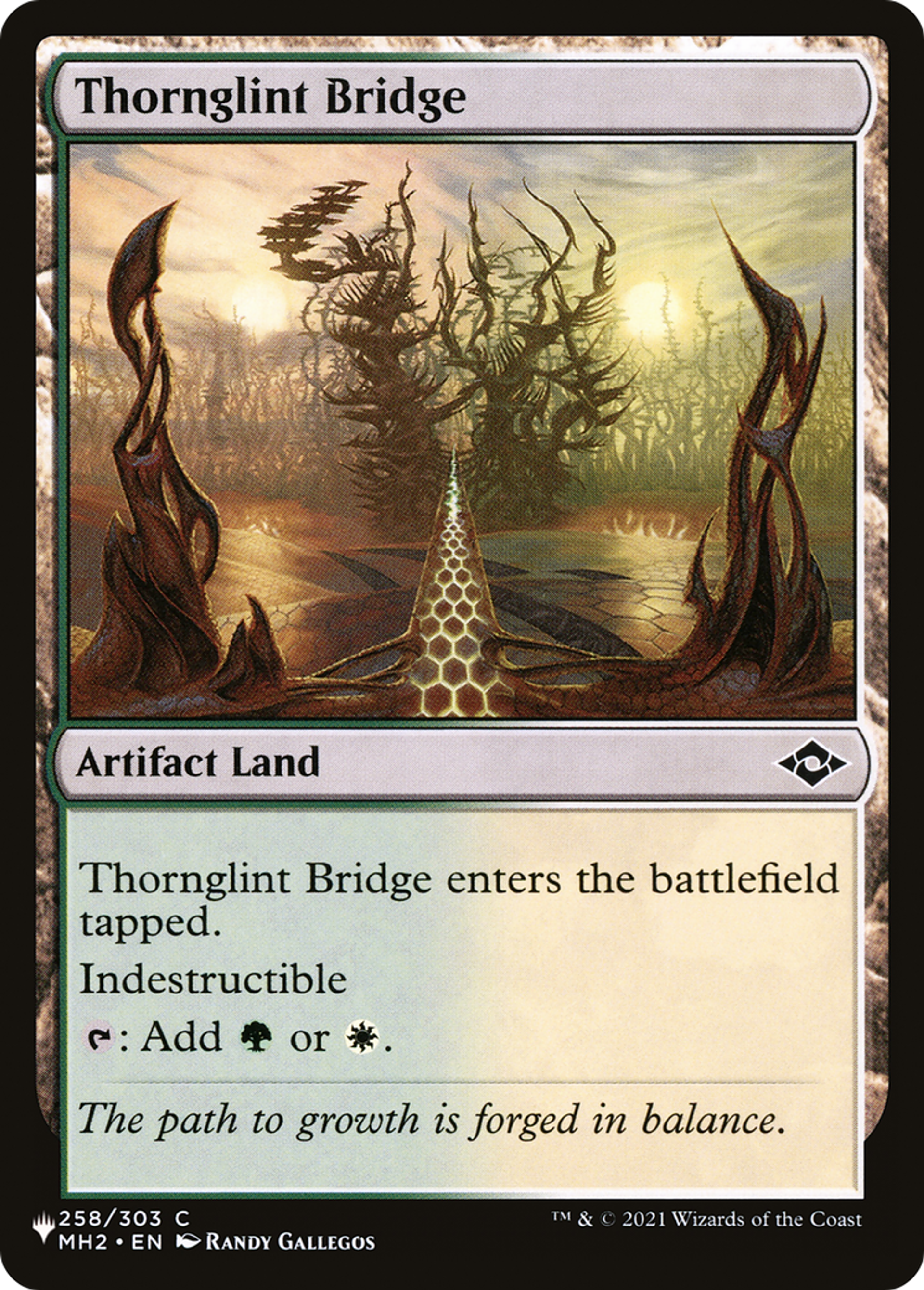 Thornglint Bridge — The List — Magic: The Gathering