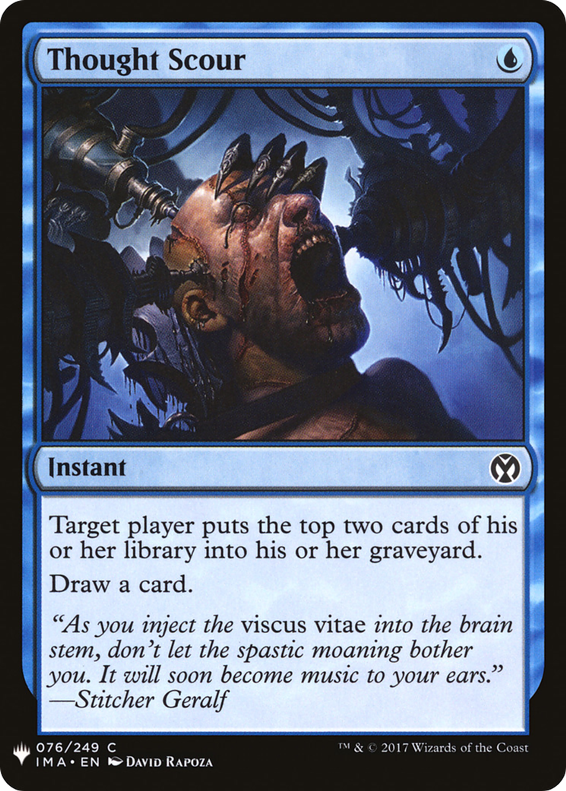 Thought Scour — The List — Magic: The Gathering