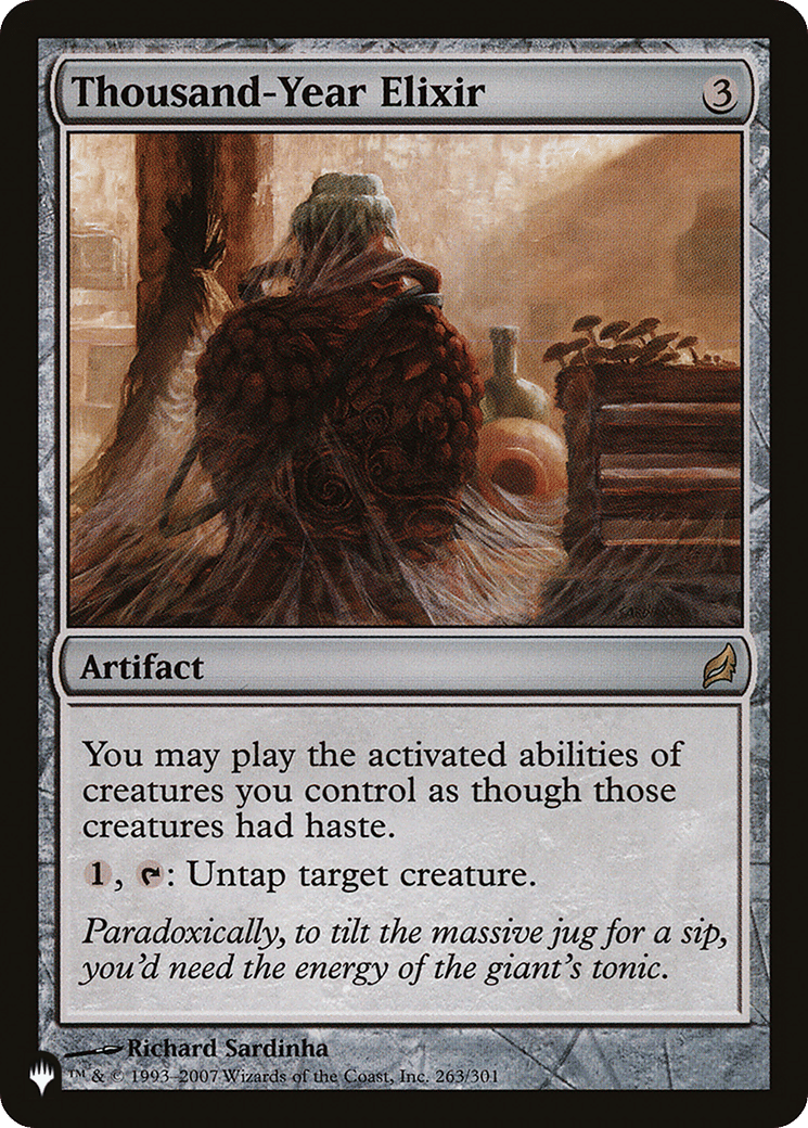 Thousand-Year Elixir — The List — Magic: The Gathering