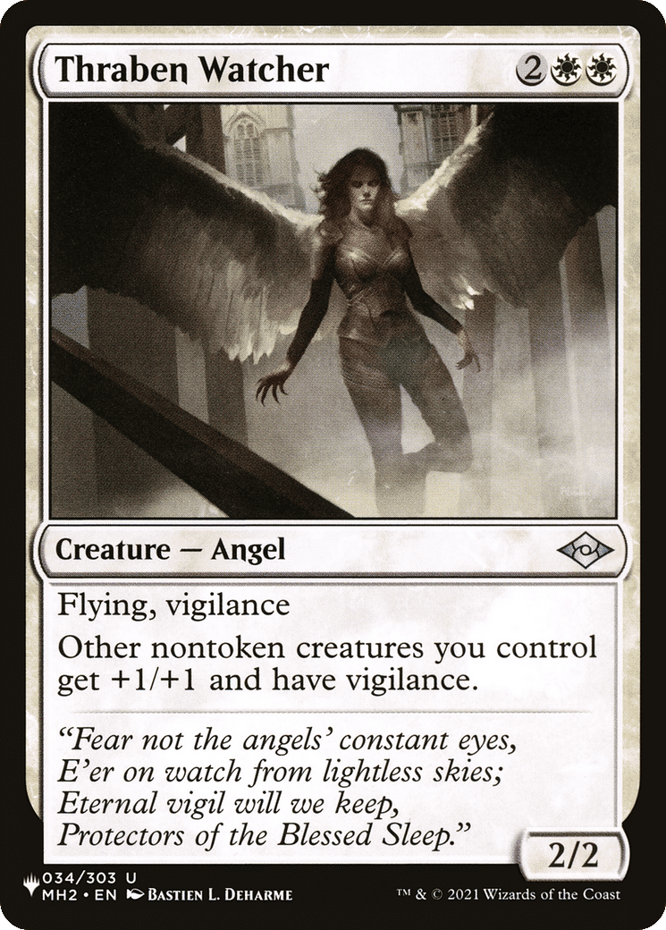 Thraben Watcher — The List — Magic: The Gathering
