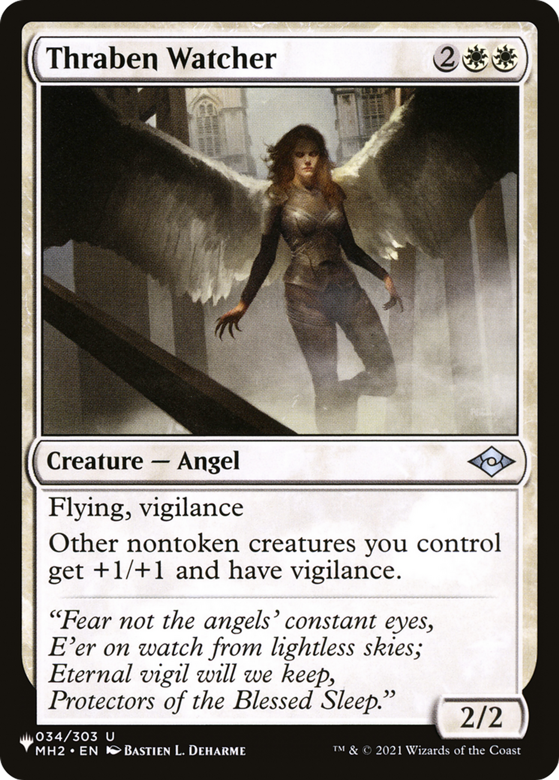 Thraben Watcher — The List — Magic: The Gathering