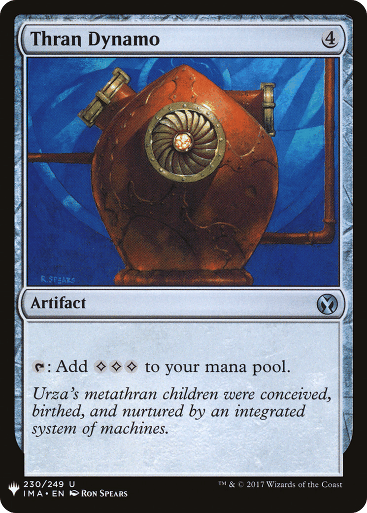 Thran Dynamo — The List — Magic: The Gathering