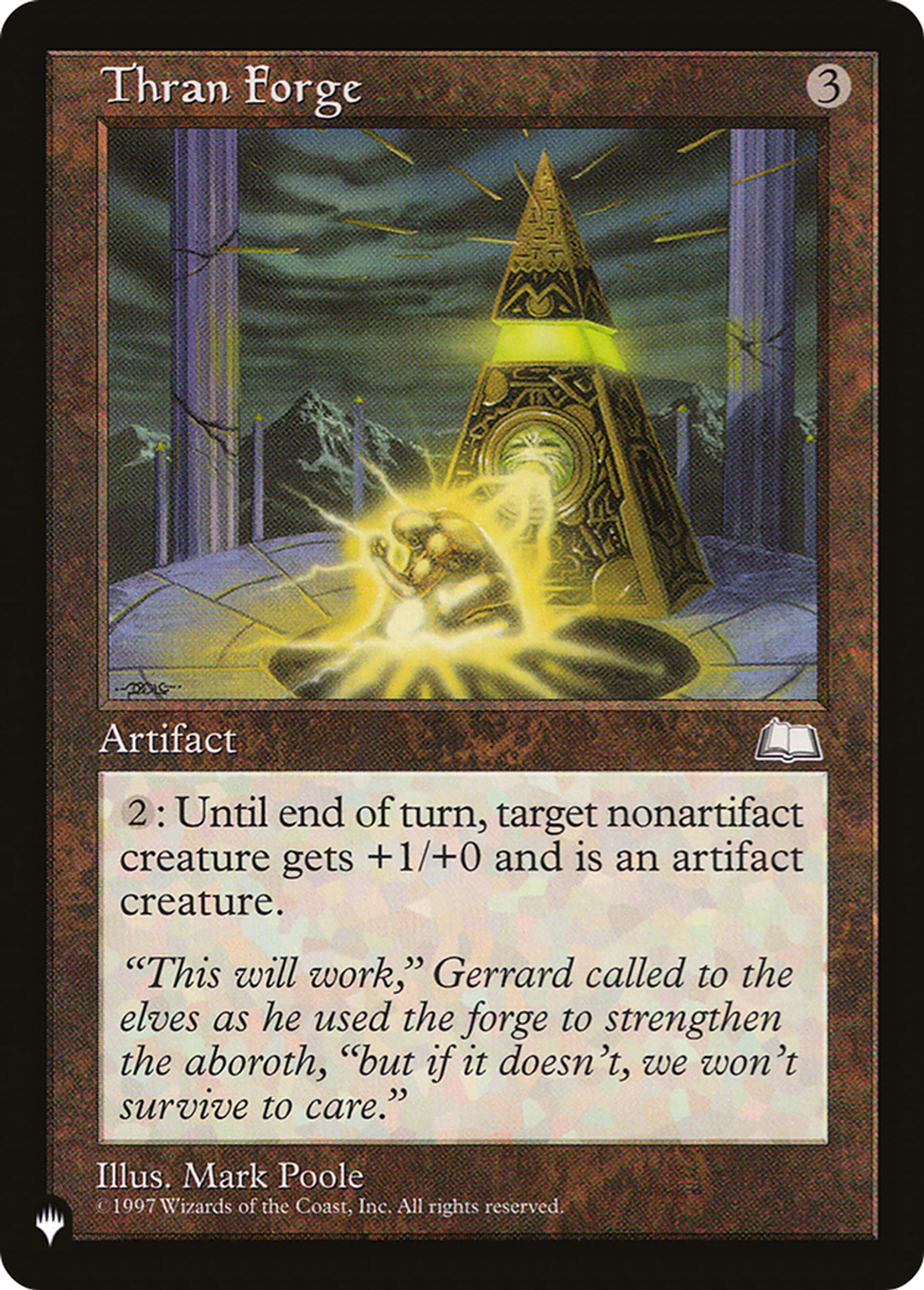 Thran Forge — The List — Magic: The Gathering