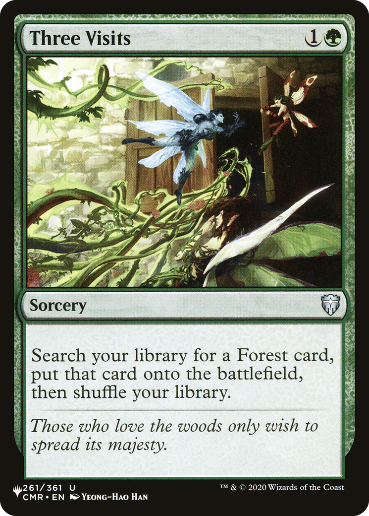 Three Visits — The List — Magic: The Gathering
