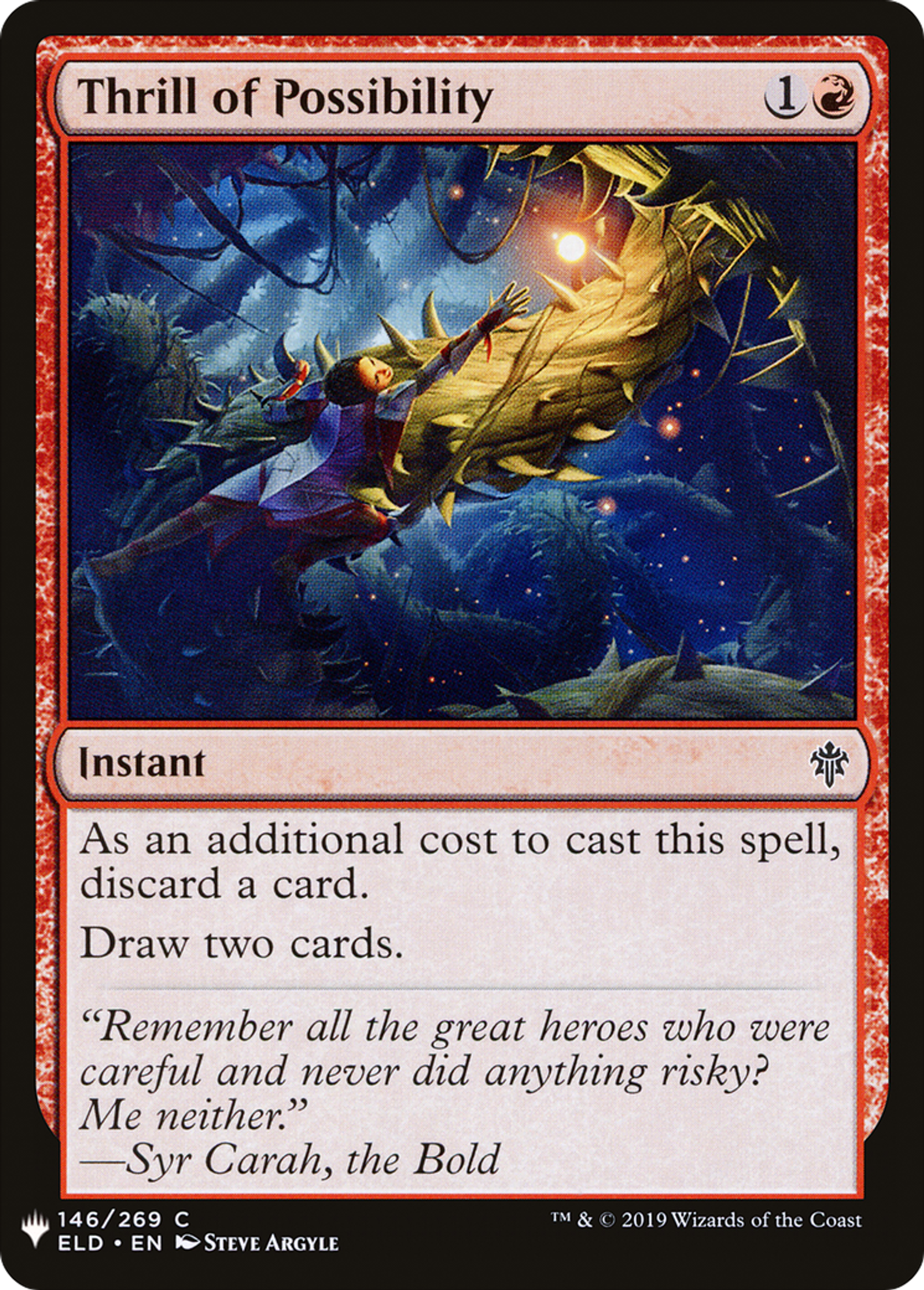 Thrill of Possibility — The List — Magic: The Gathering