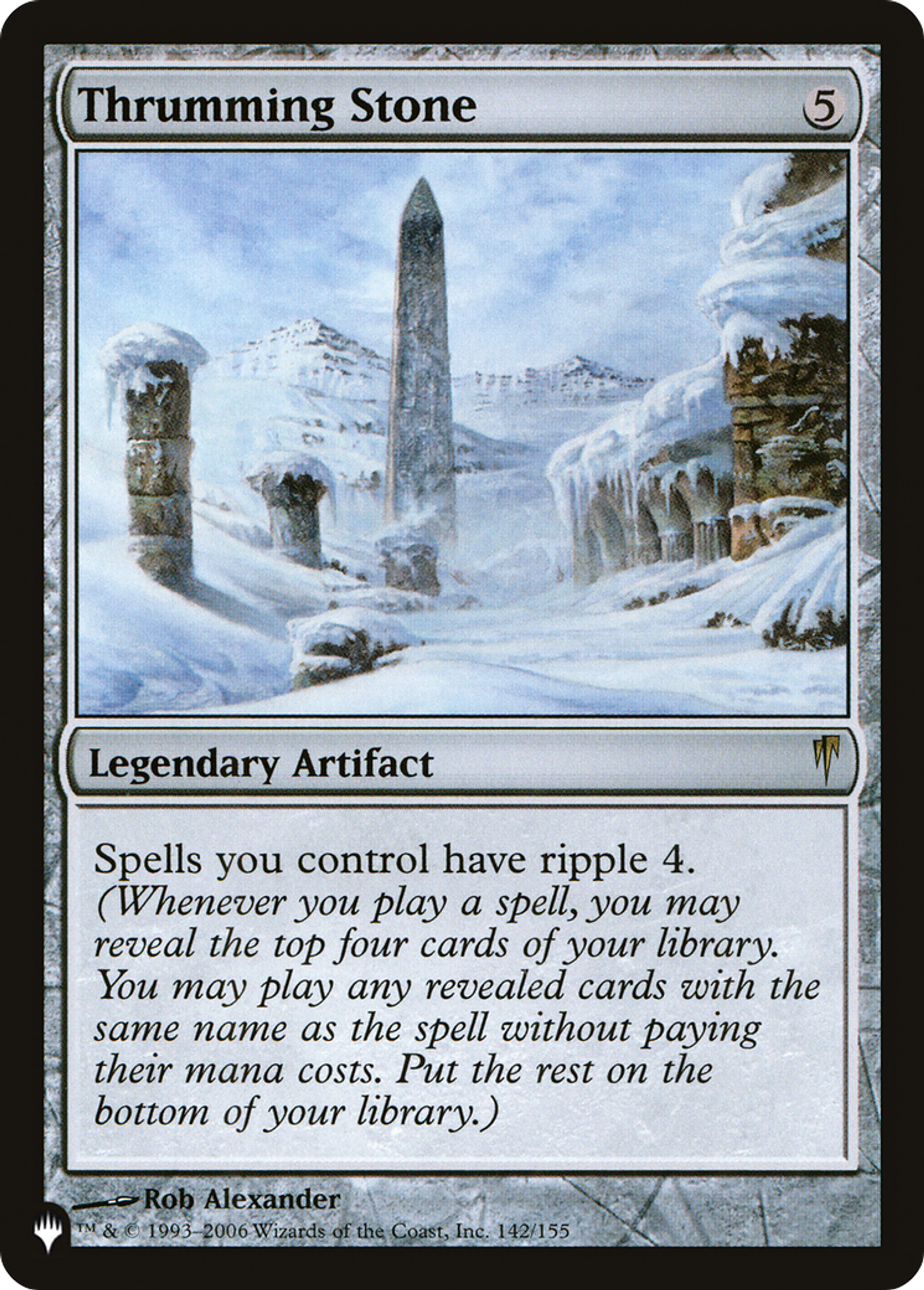 Thrumming Stone — The List — Magic: The Gathering
