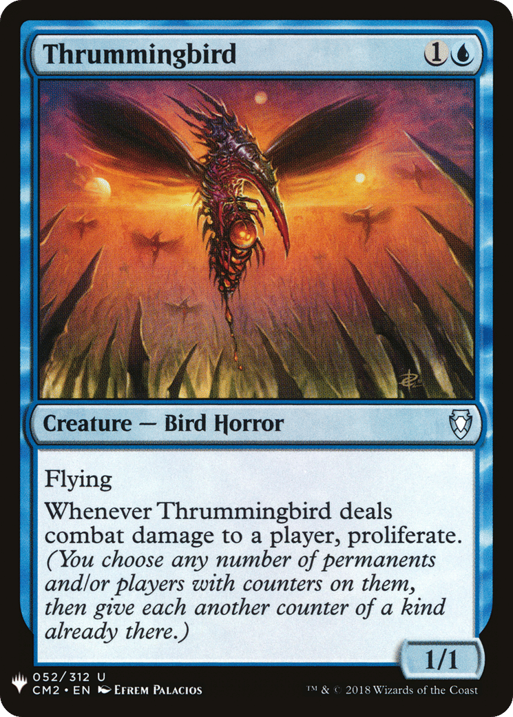 Thrummingbird — The List — Magic: The Gathering