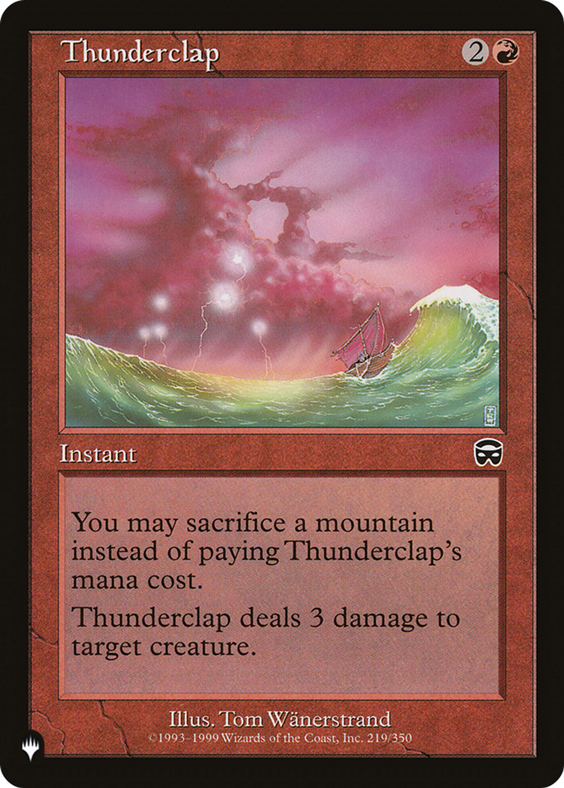 Thunderclap — The List — Magic: The Gathering