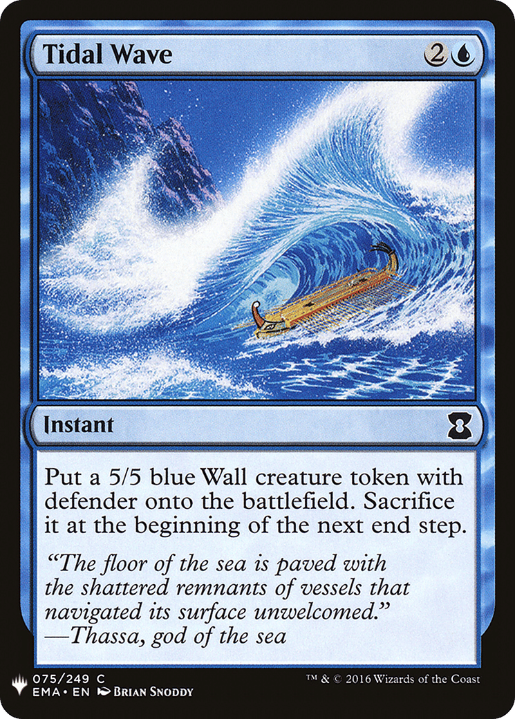 Tidal Wave — The List — Magic: The Gathering