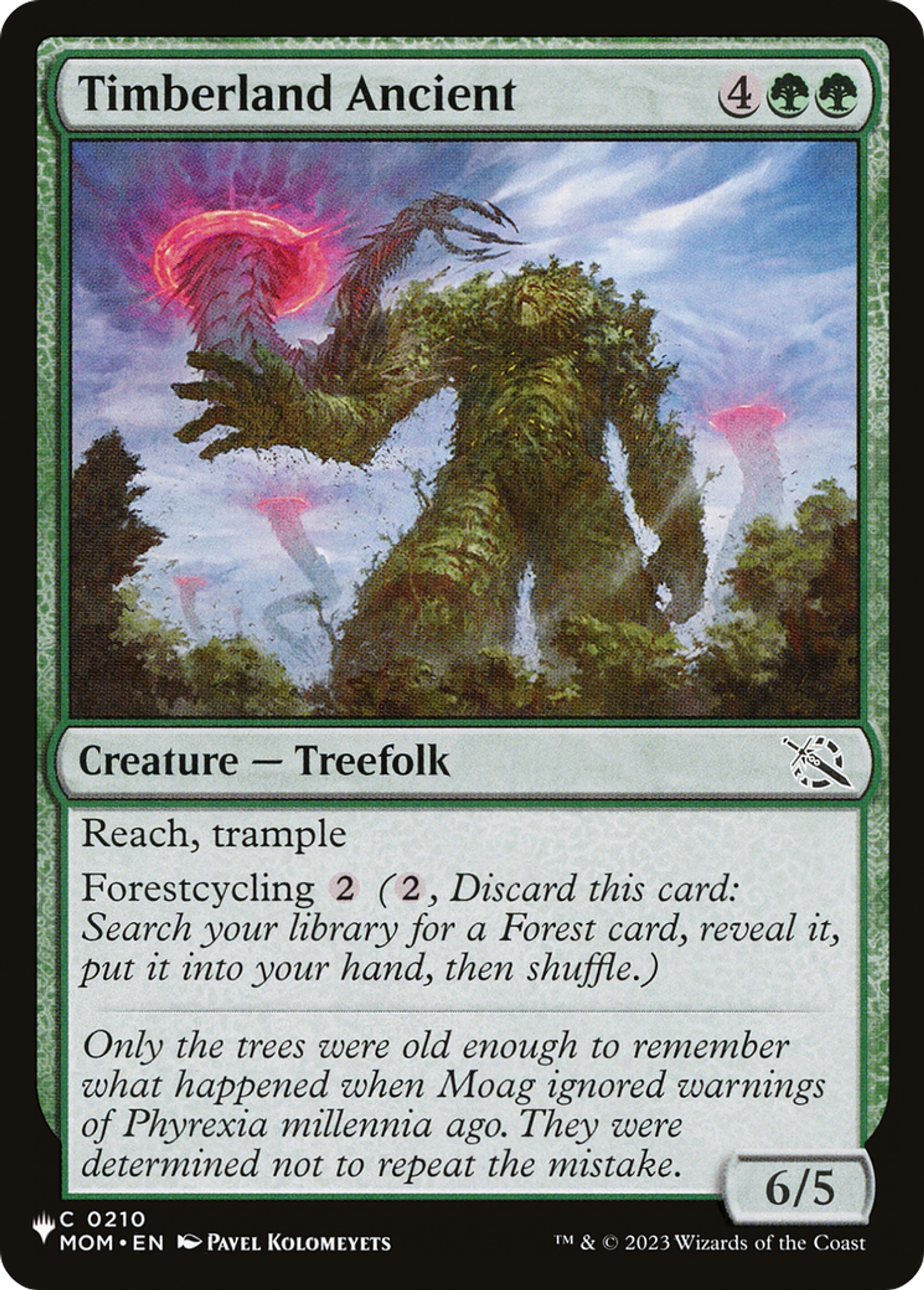 Timberland Ancient — The List — Magic: The Gathering