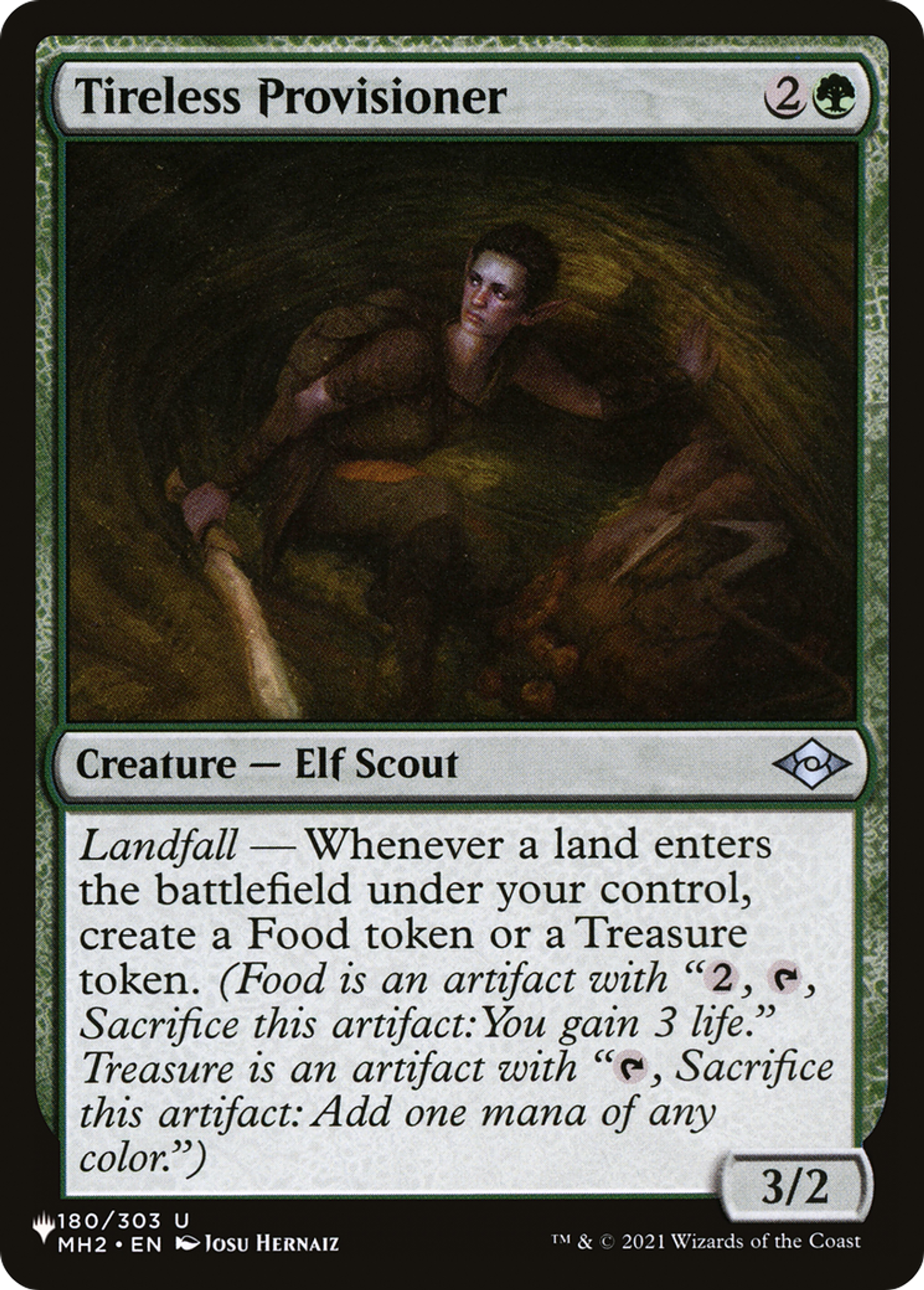 Approvisionneuse infatigable — The List — Magic: The Gathering