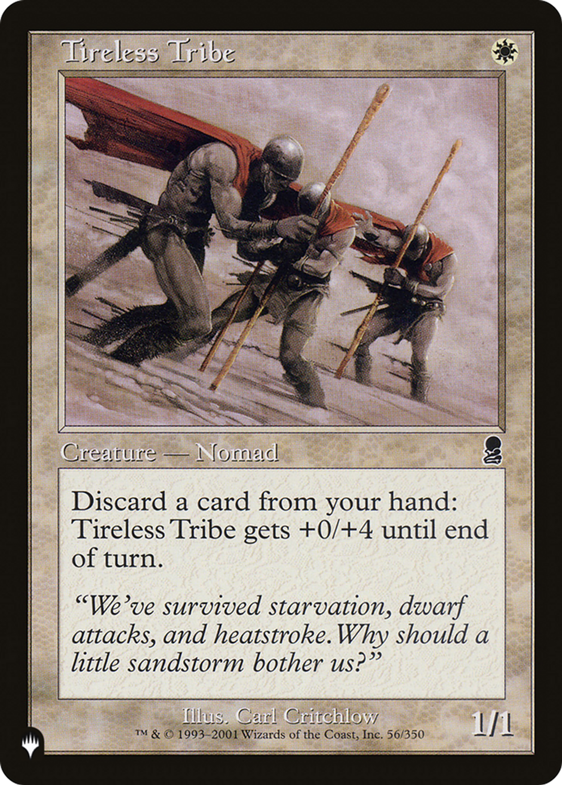 Tireless Tribe — The List — Magic: The Gathering