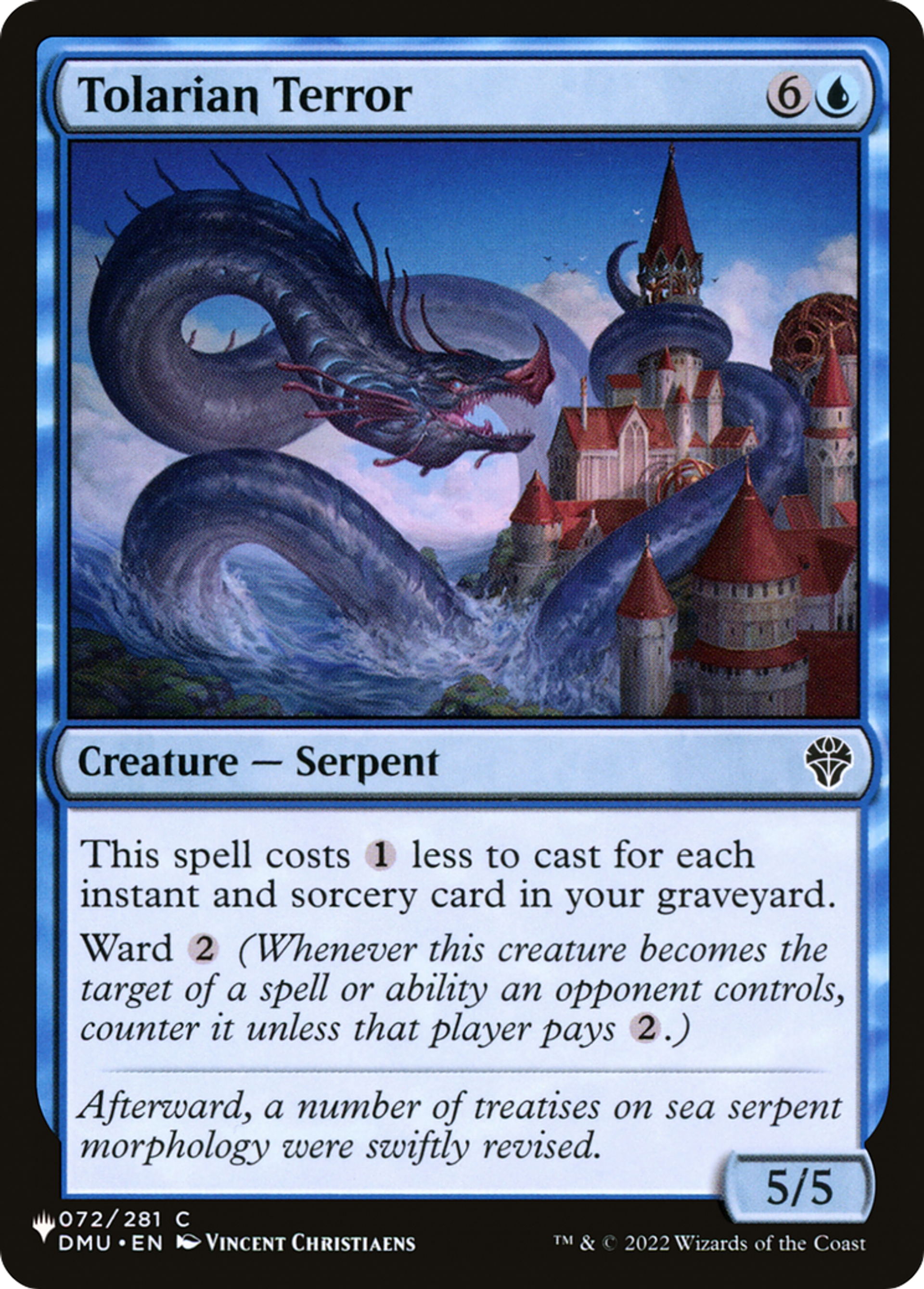 Tolarian Terror — The List — Magic: The Gathering