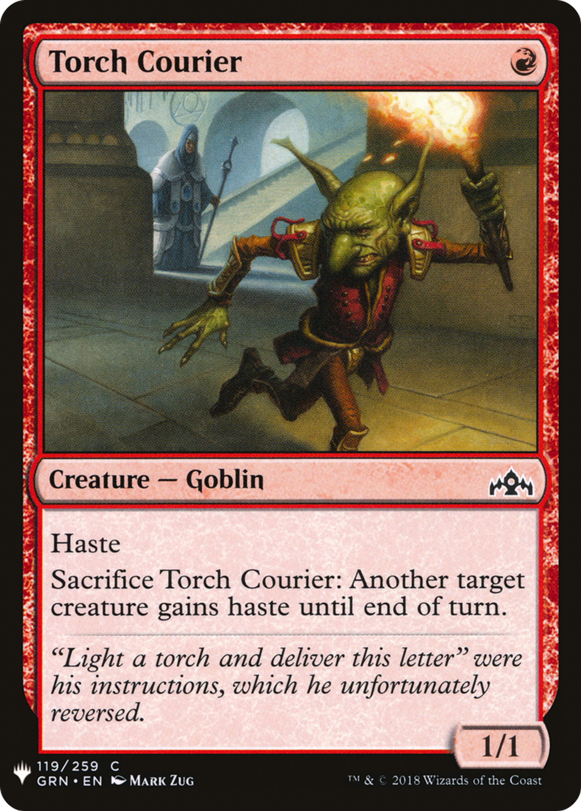 Torch Courier — The List — Magic: The Gathering