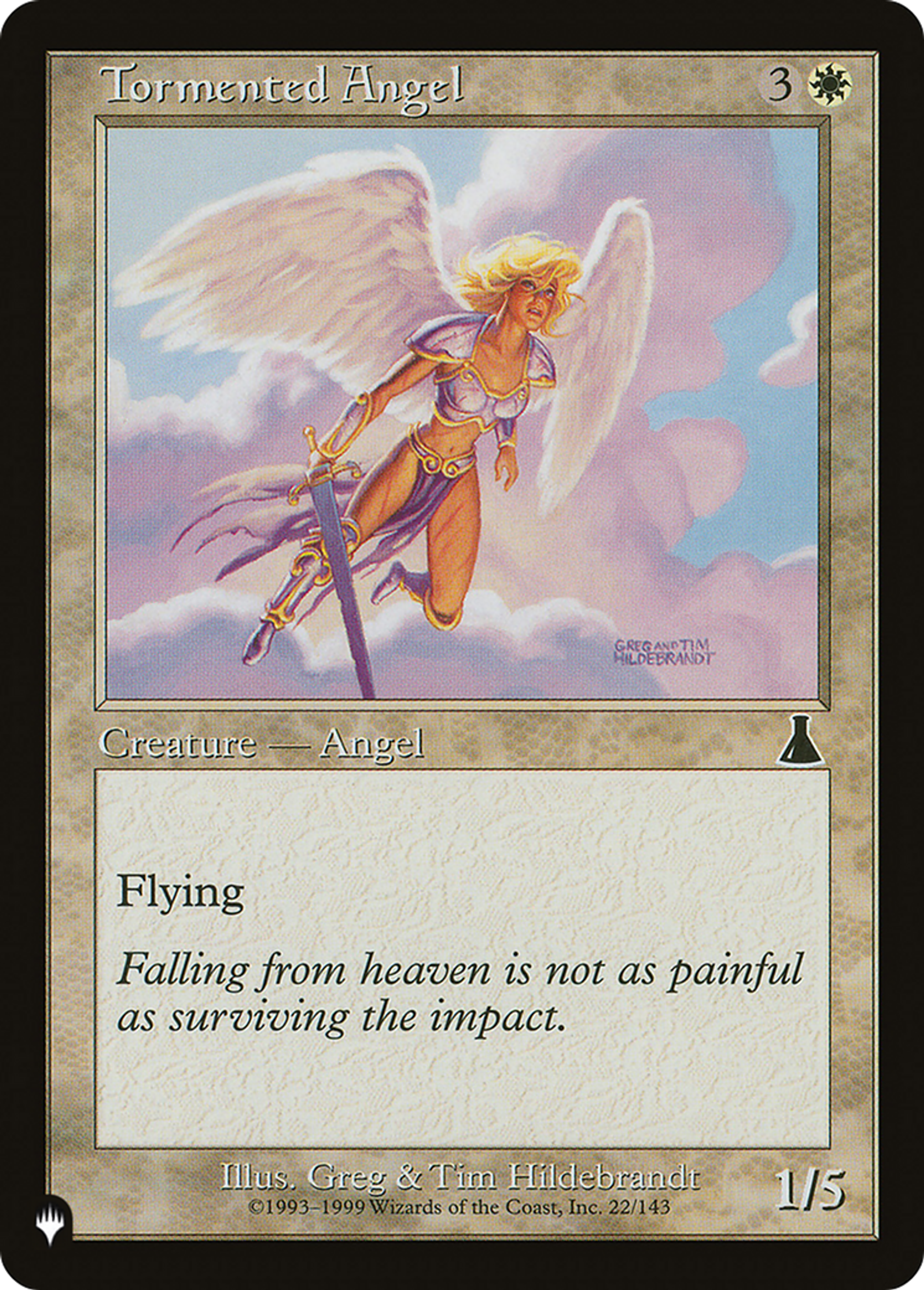 Tormented Angel — The List — Magic: The Gathering