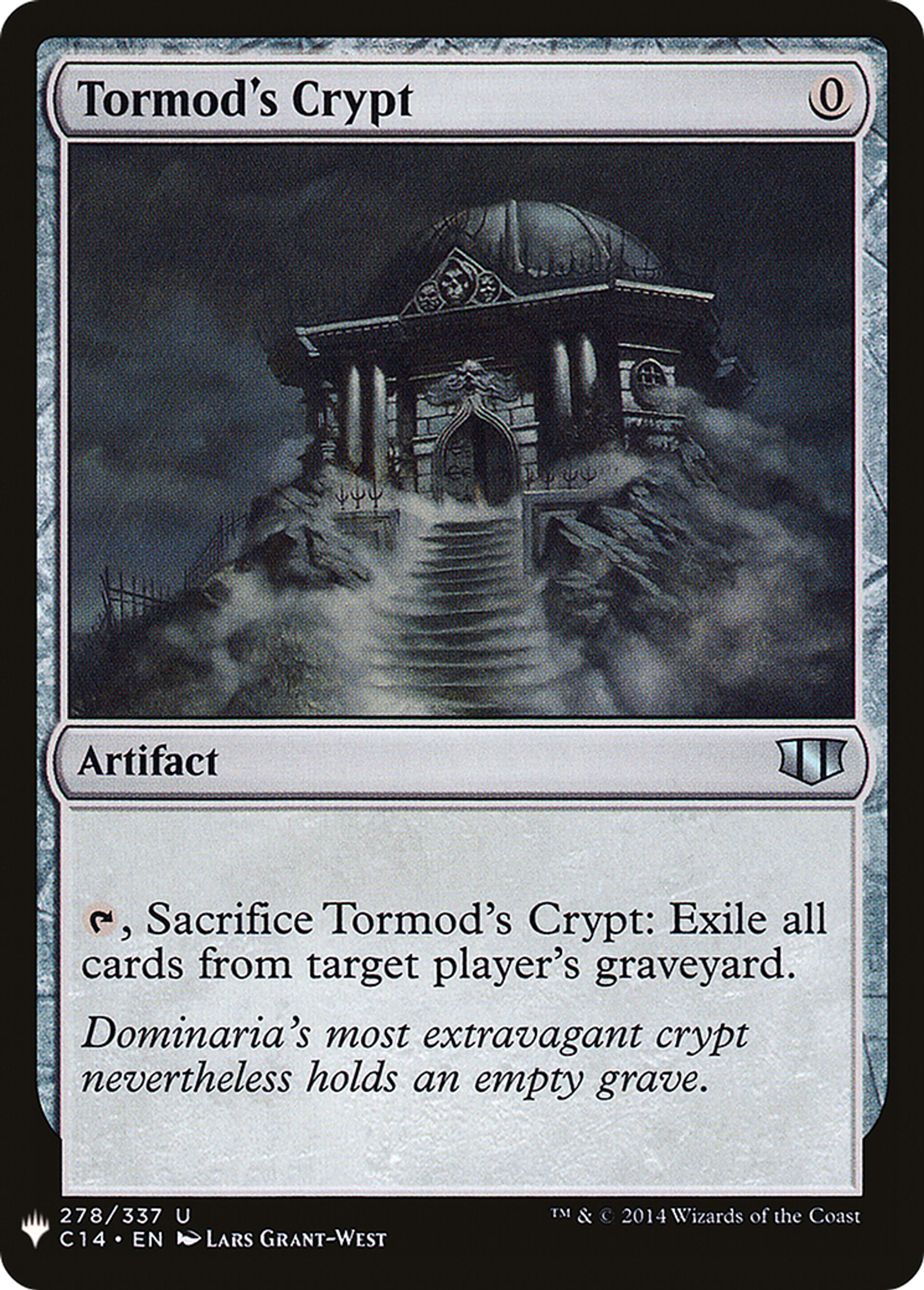 Crypte de Tormod — The List — Magic: The Gathering