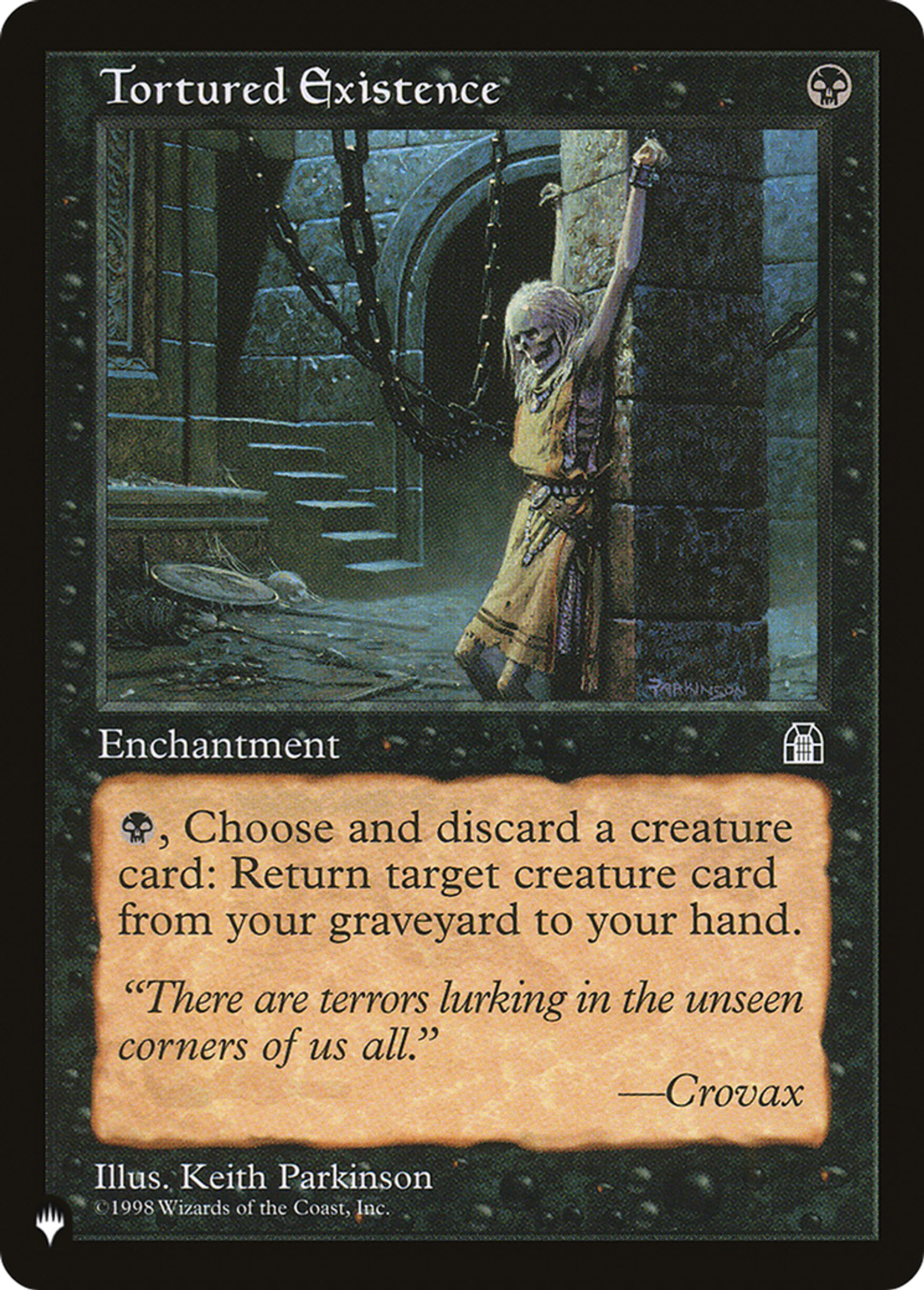 Tortured Existence — The List — Magic: The Gathering