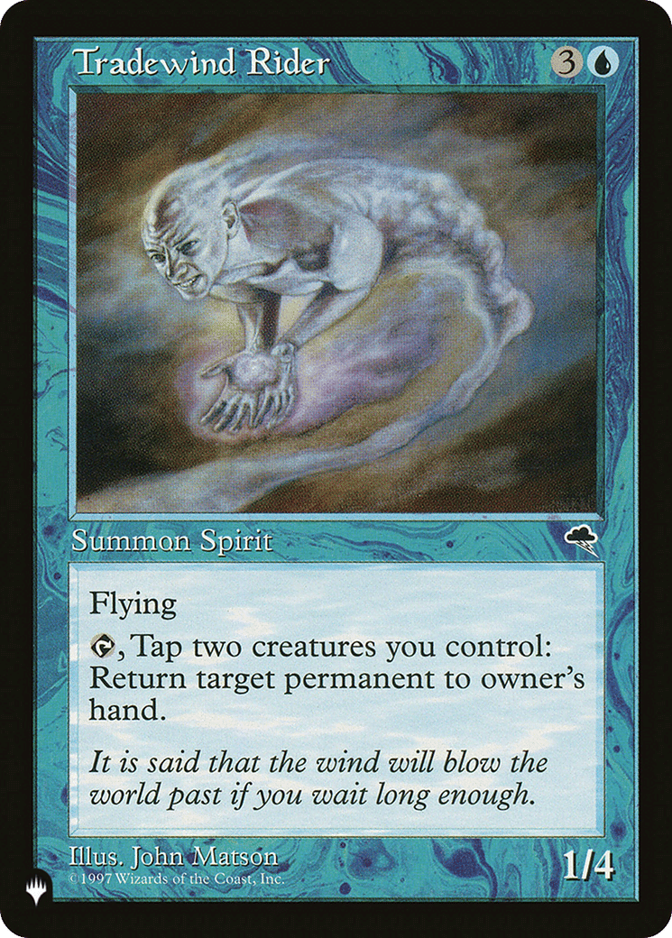 Tradewind Rider — The List — Magic: The Gathering
