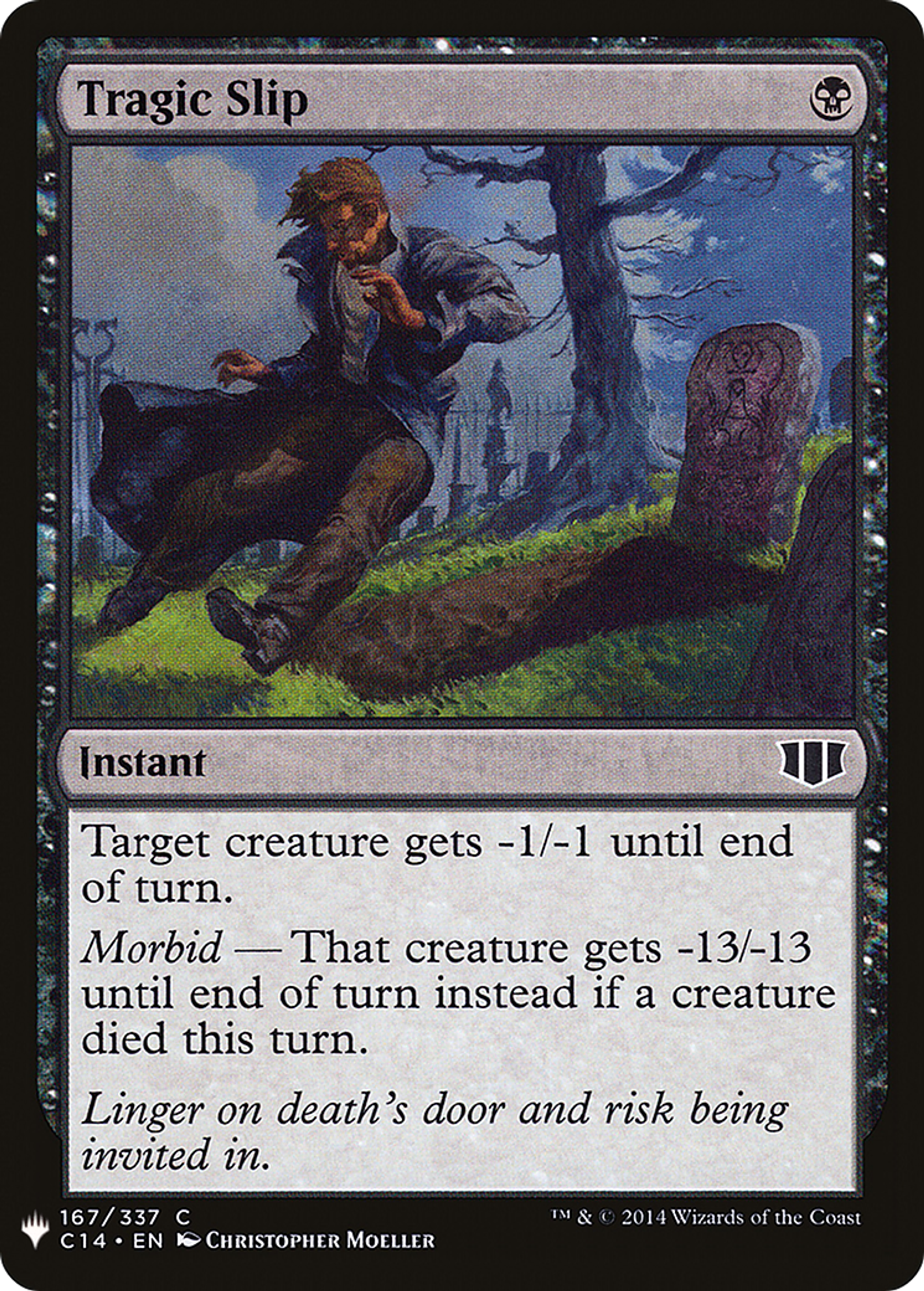 Fatale glissade — The List — Magic: The Gathering