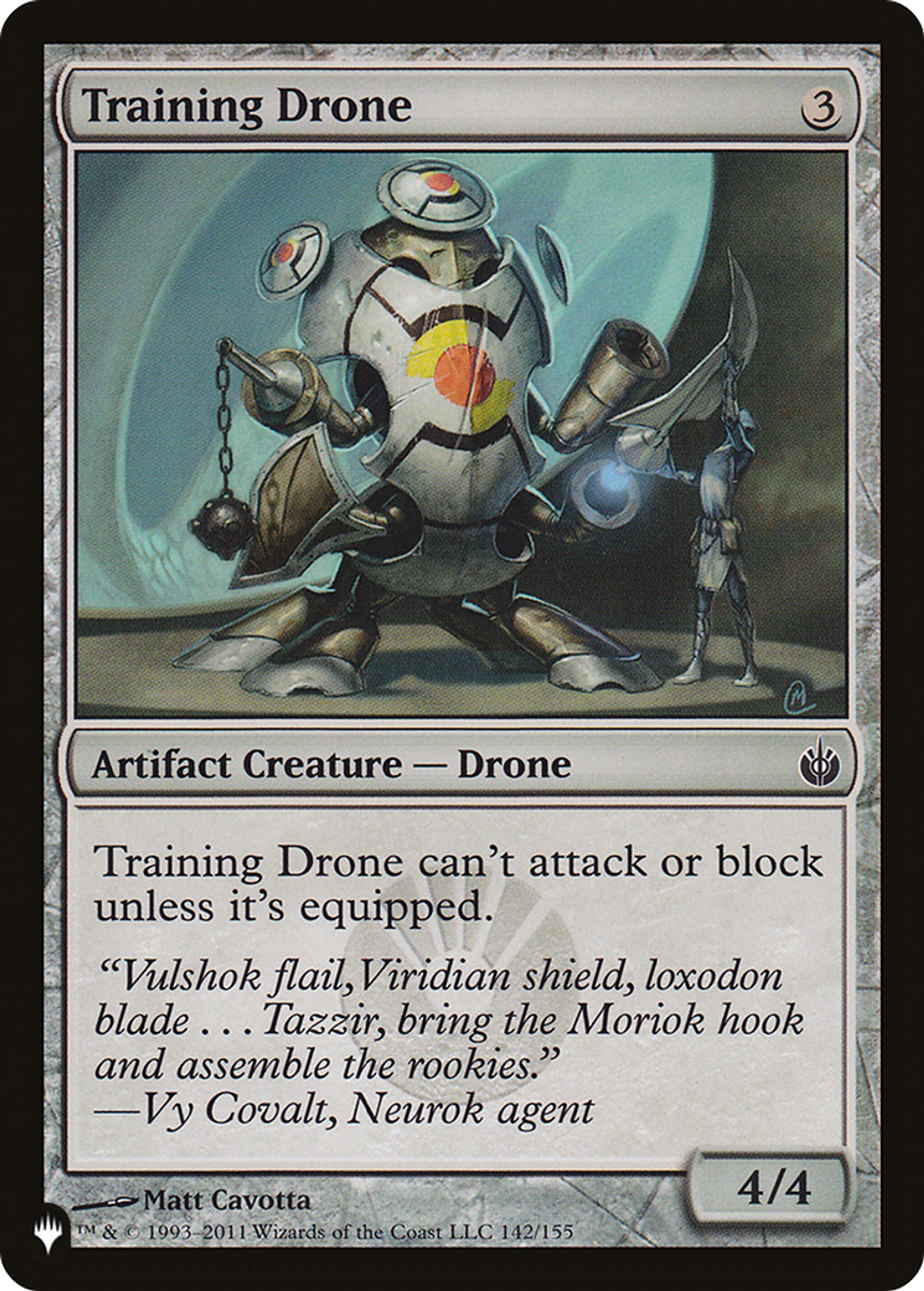 Training Drone — The List — Magic: The Gathering