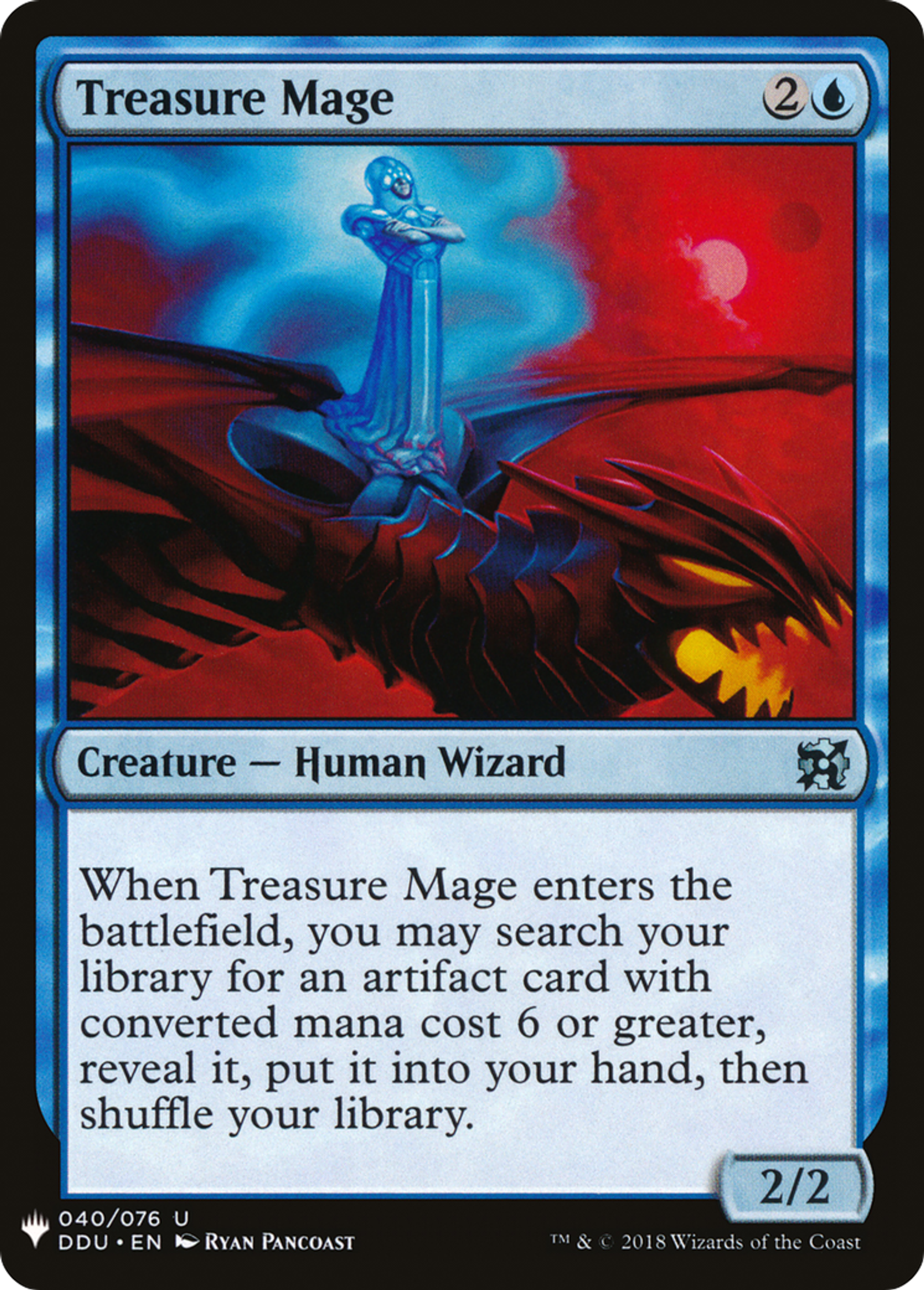 Treasure Mage — The List — Magic: The Gathering