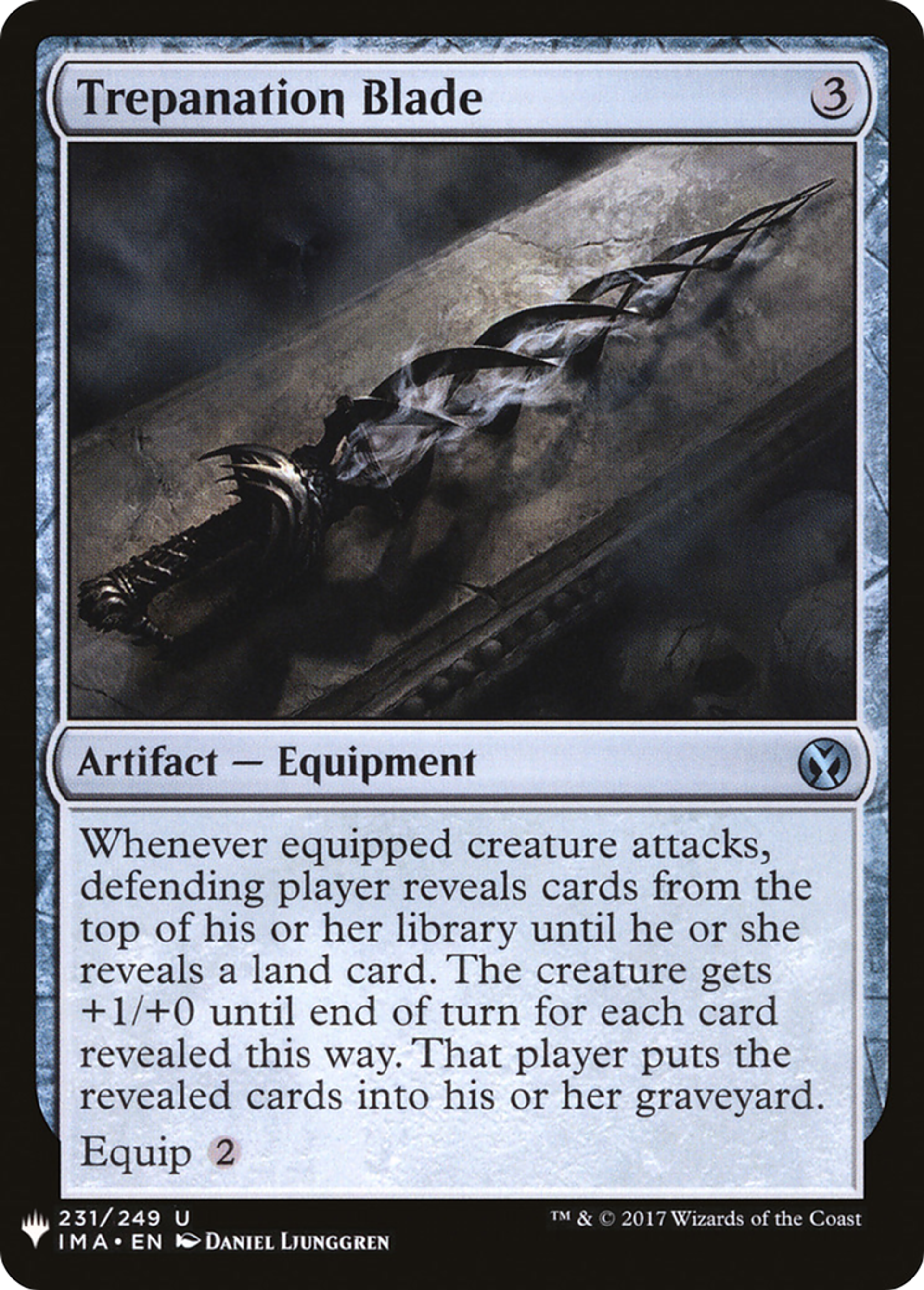 Trepanation Blade — The List — Magic: The Gathering