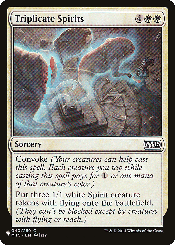Triplicate Spirits — The List — Magic: The Gathering