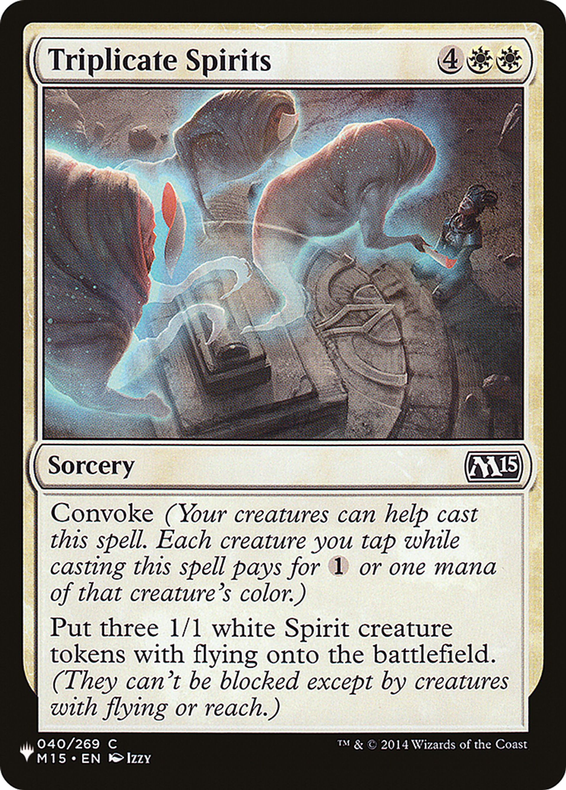 Esprits triplets — The List — Magic: The Gathering