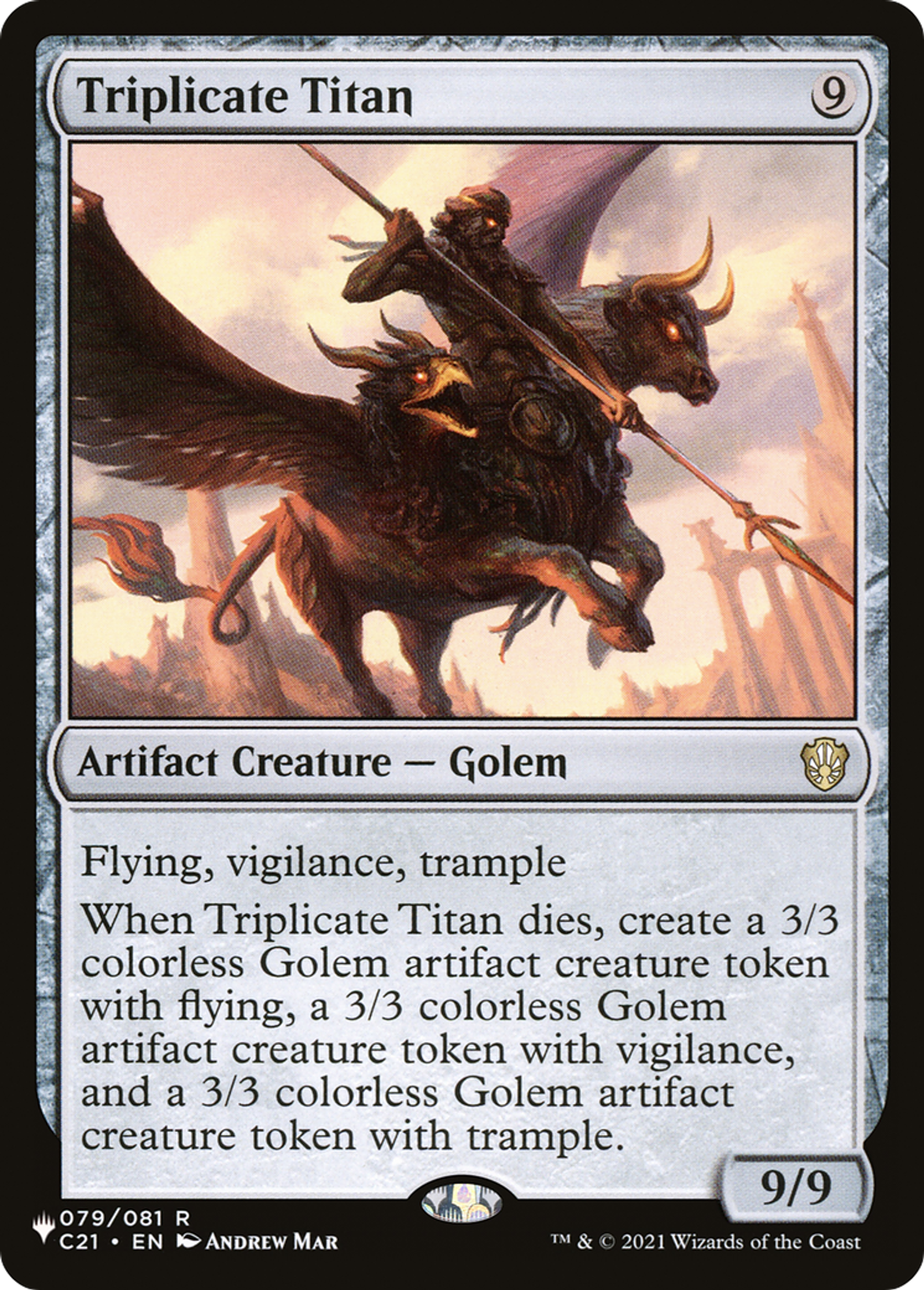 Triplicate Titan — The List — Magic: The Gathering