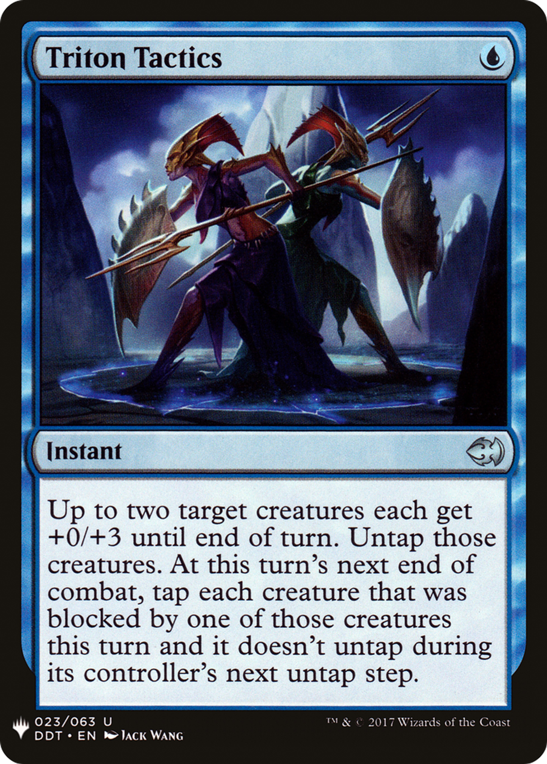 Triton Tactics — The List — Magic: The Gathering