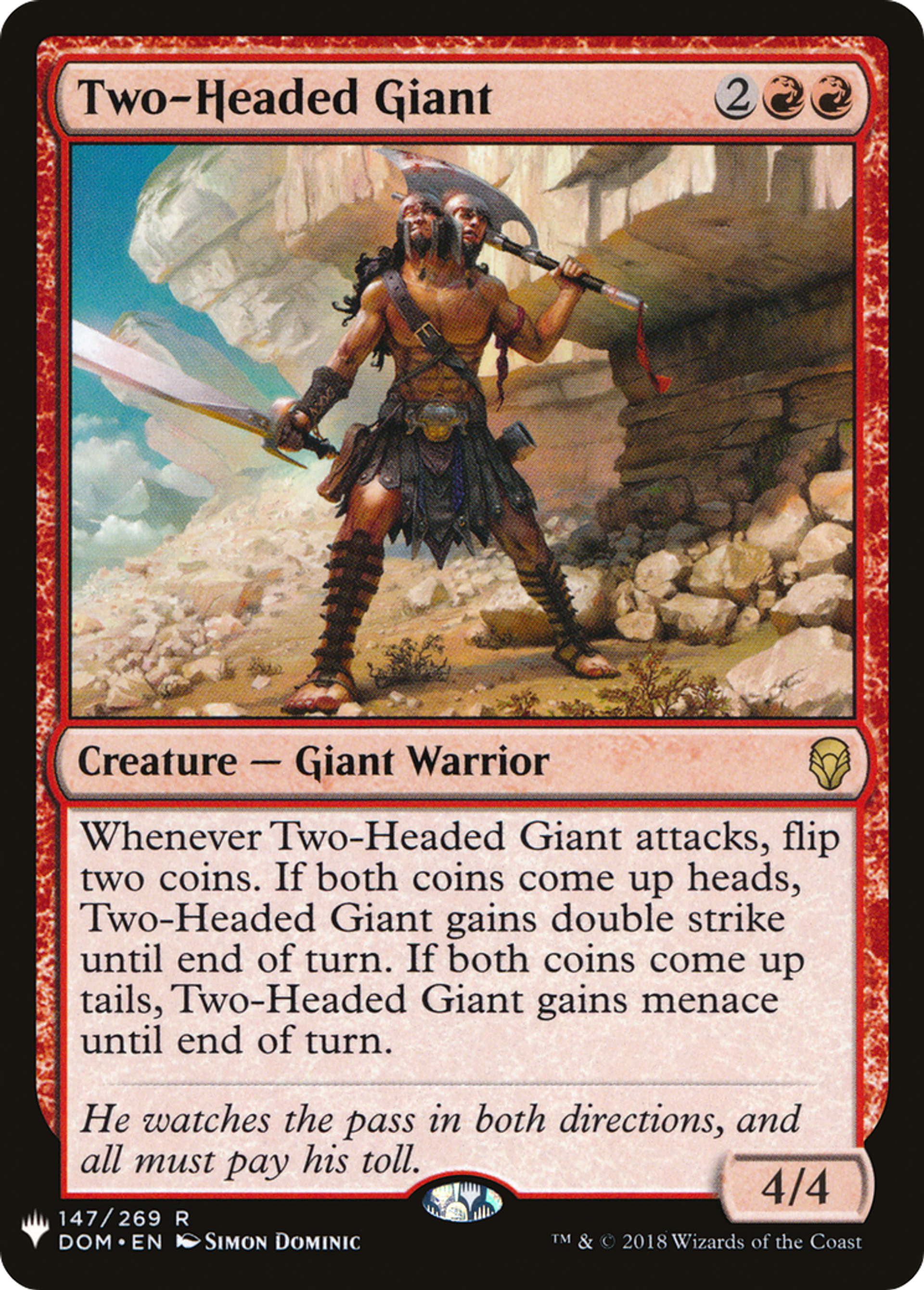 Two-Headed Giant — The List — Magic: The Gathering