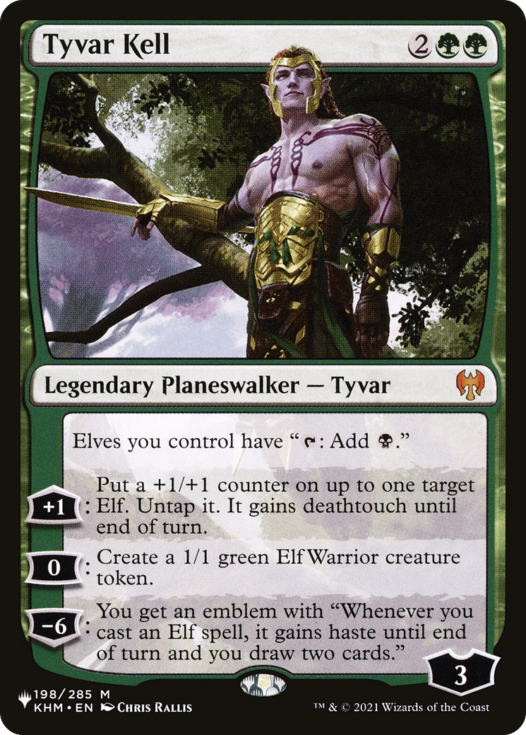 Tyvar Kell — The List — Magic: The Gathering