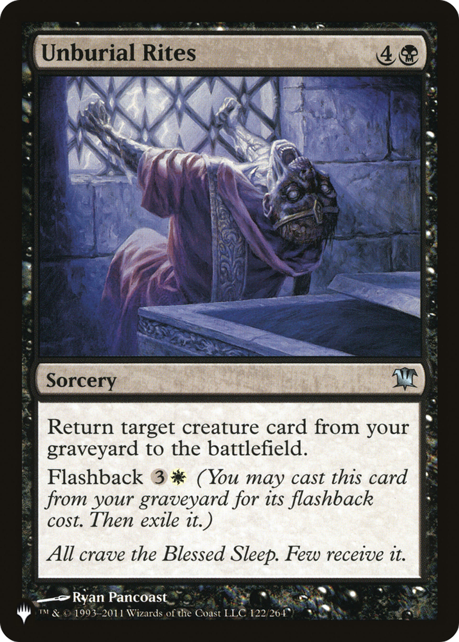 Unburial Rites — The List — Magic: The Gathering