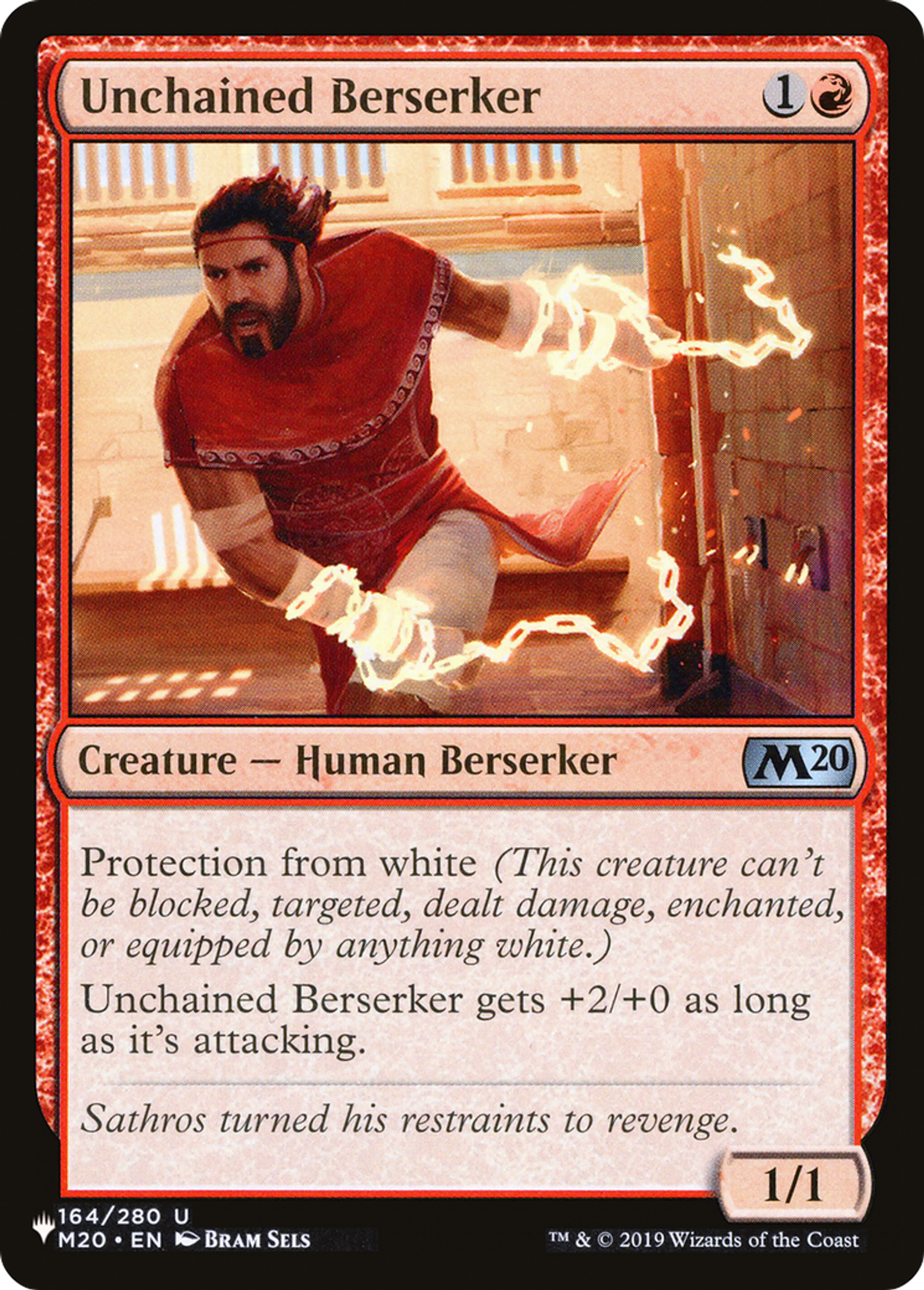 Berserker libéré — The List — Magic: The Gathering