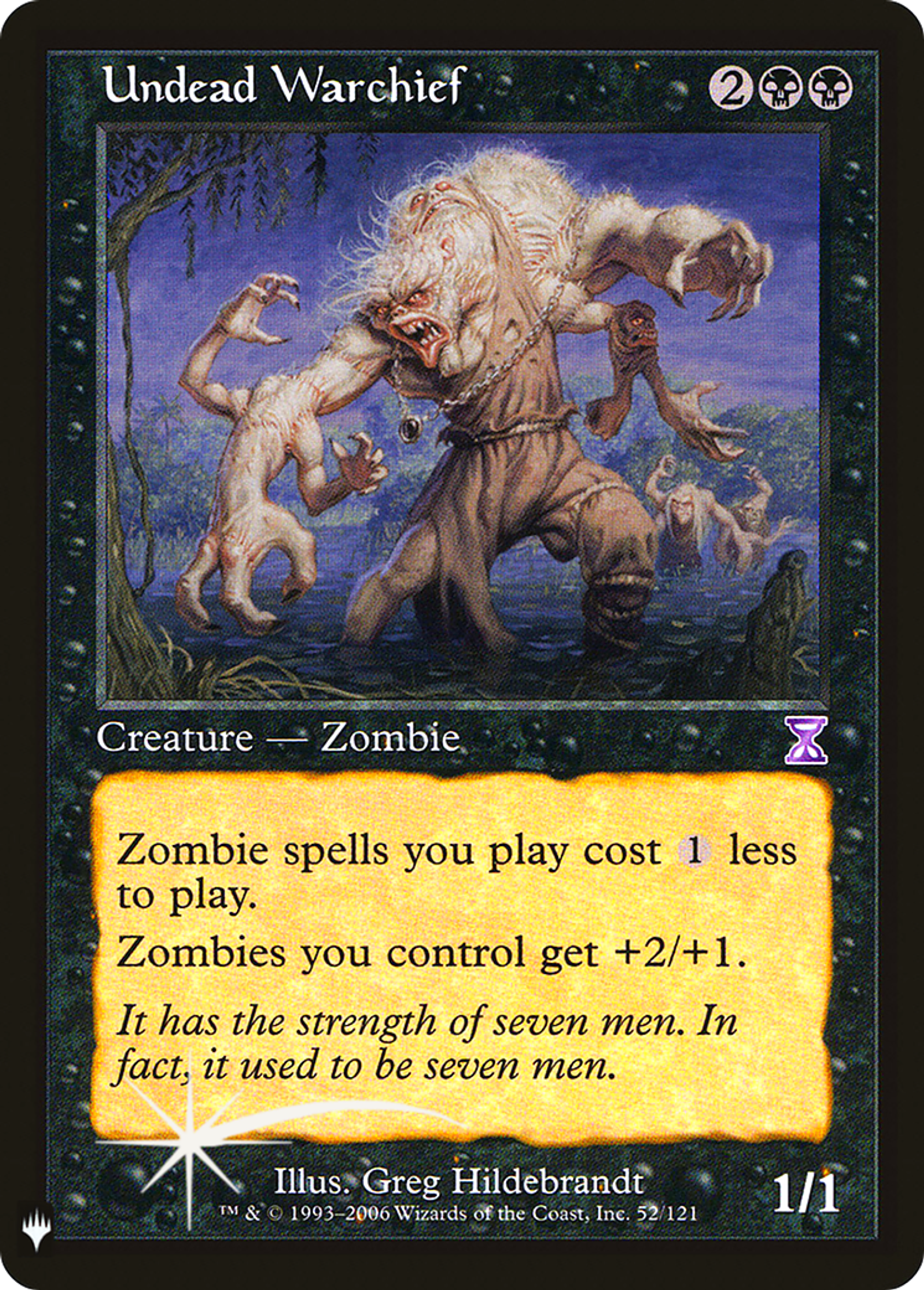 Chef de guerre mort-vivant — The List — Magic: The Gathering