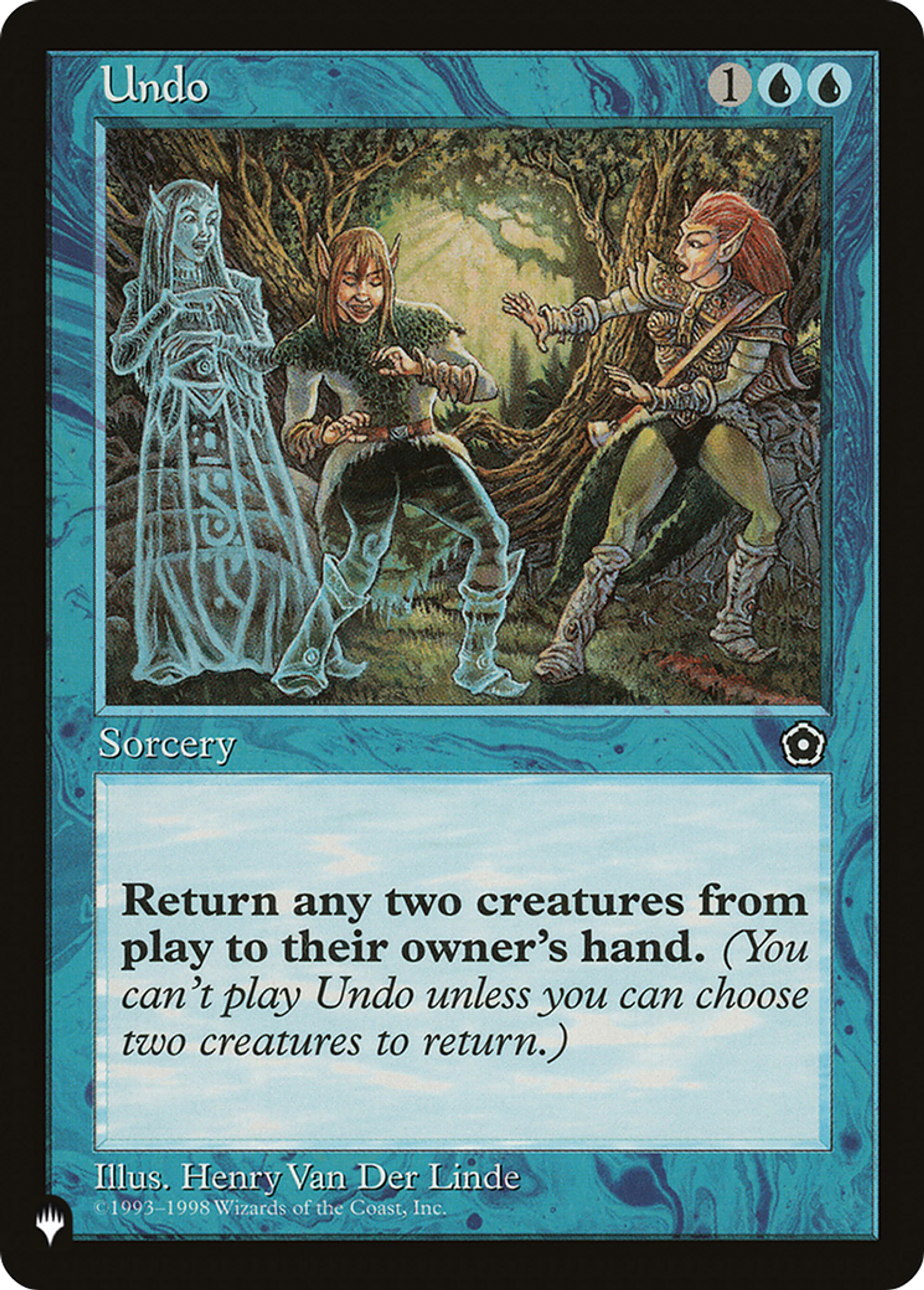 Undo — The List — Magic: The Gathering