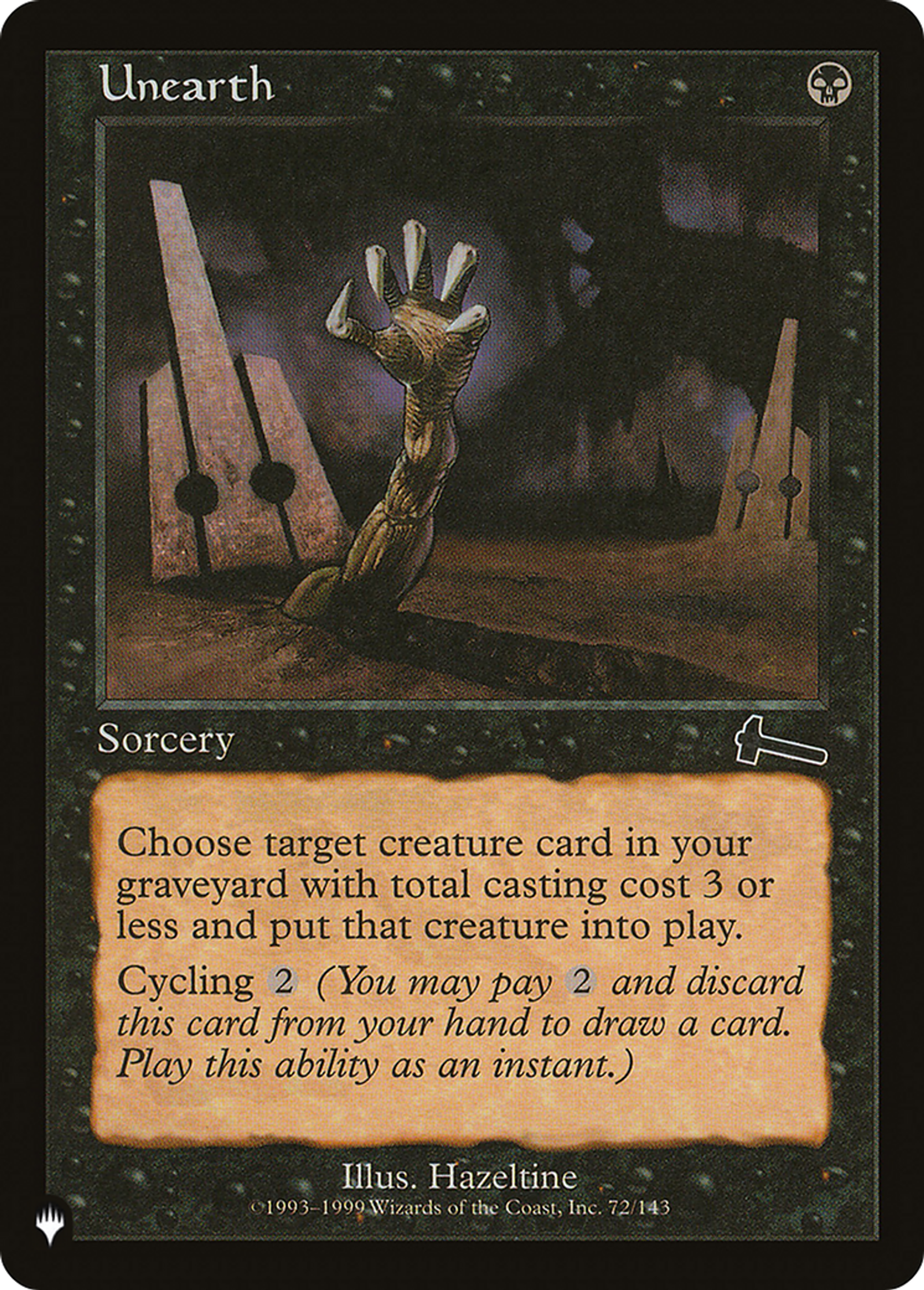 Sortir de terre — The List — Magic: The Gathering