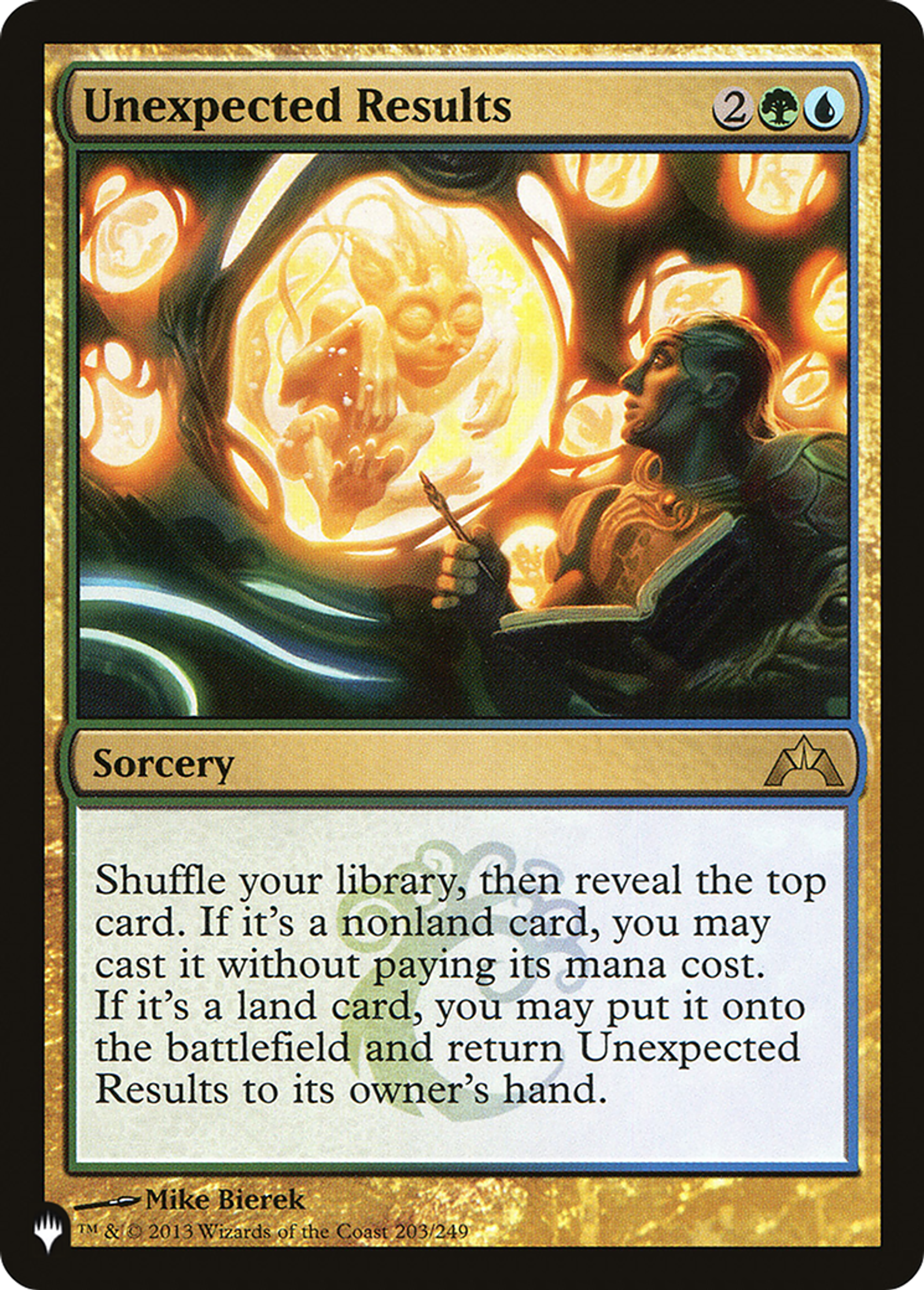 Unexpected Results — The List — Magic: The Gathering
