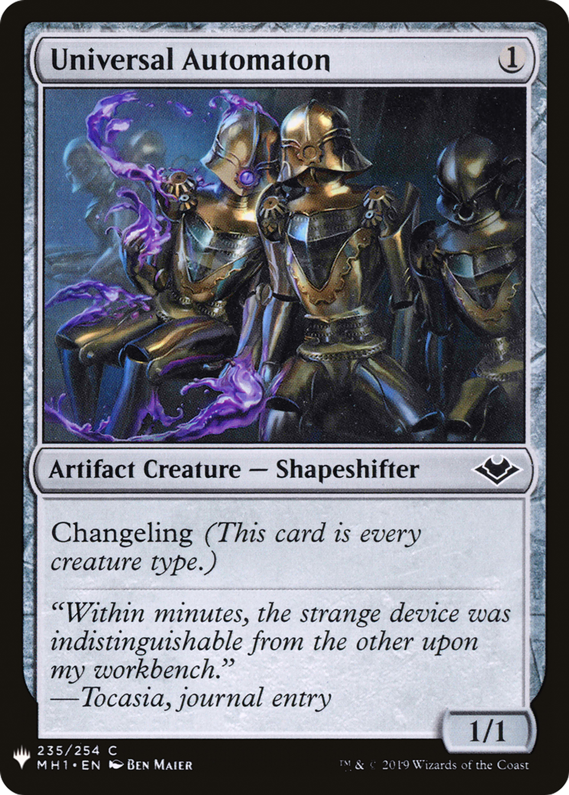 Universal Automaton — The List — Magic: The Gathering