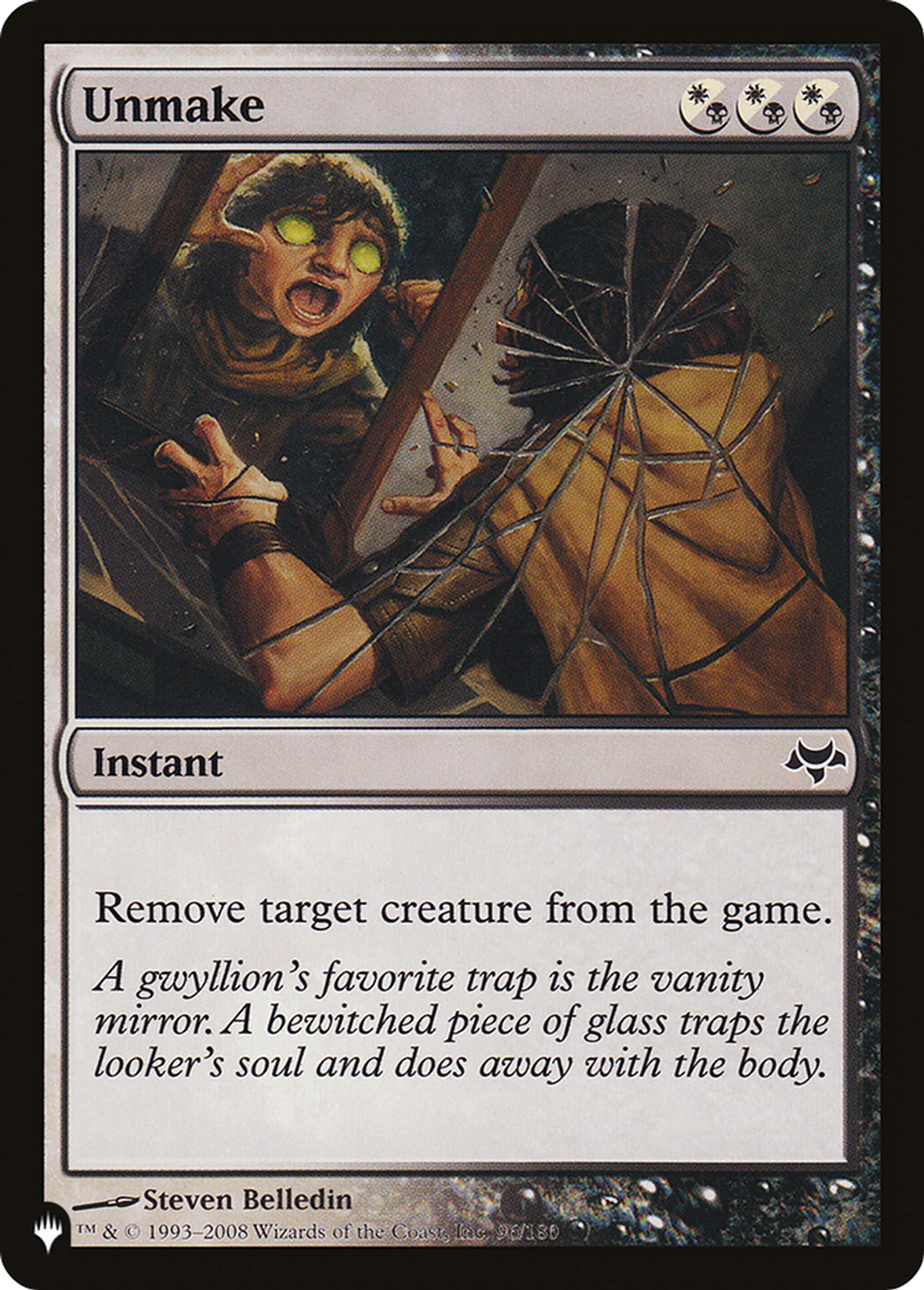 Unmake — The List — Magic: The Gathering