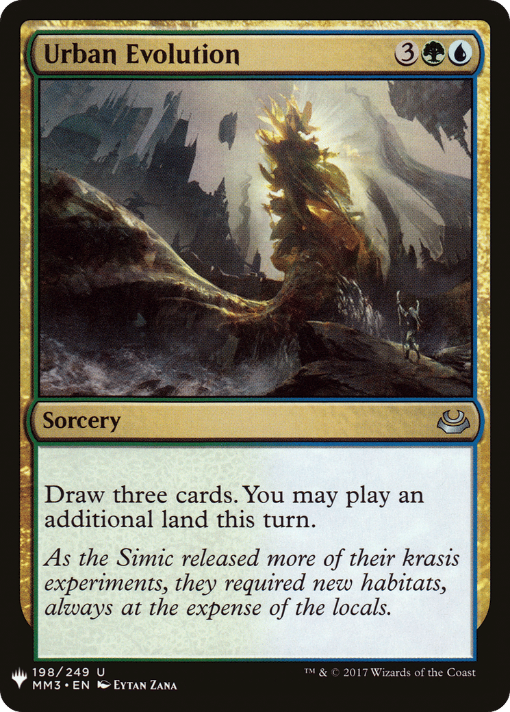 Urban Evolution — The List — Magic: The Gathering