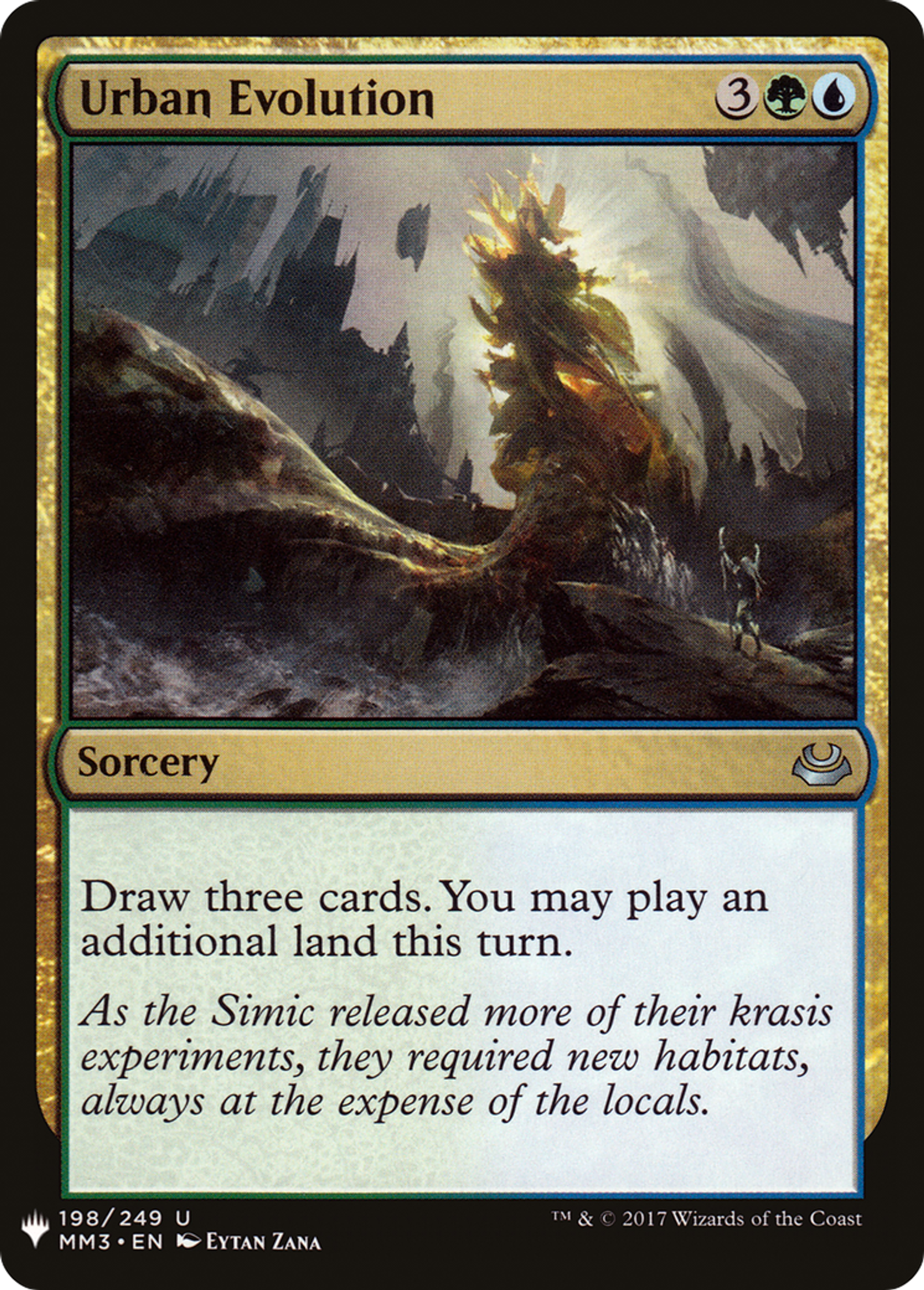 Urban Evolution — The List — Magic: The Gathering