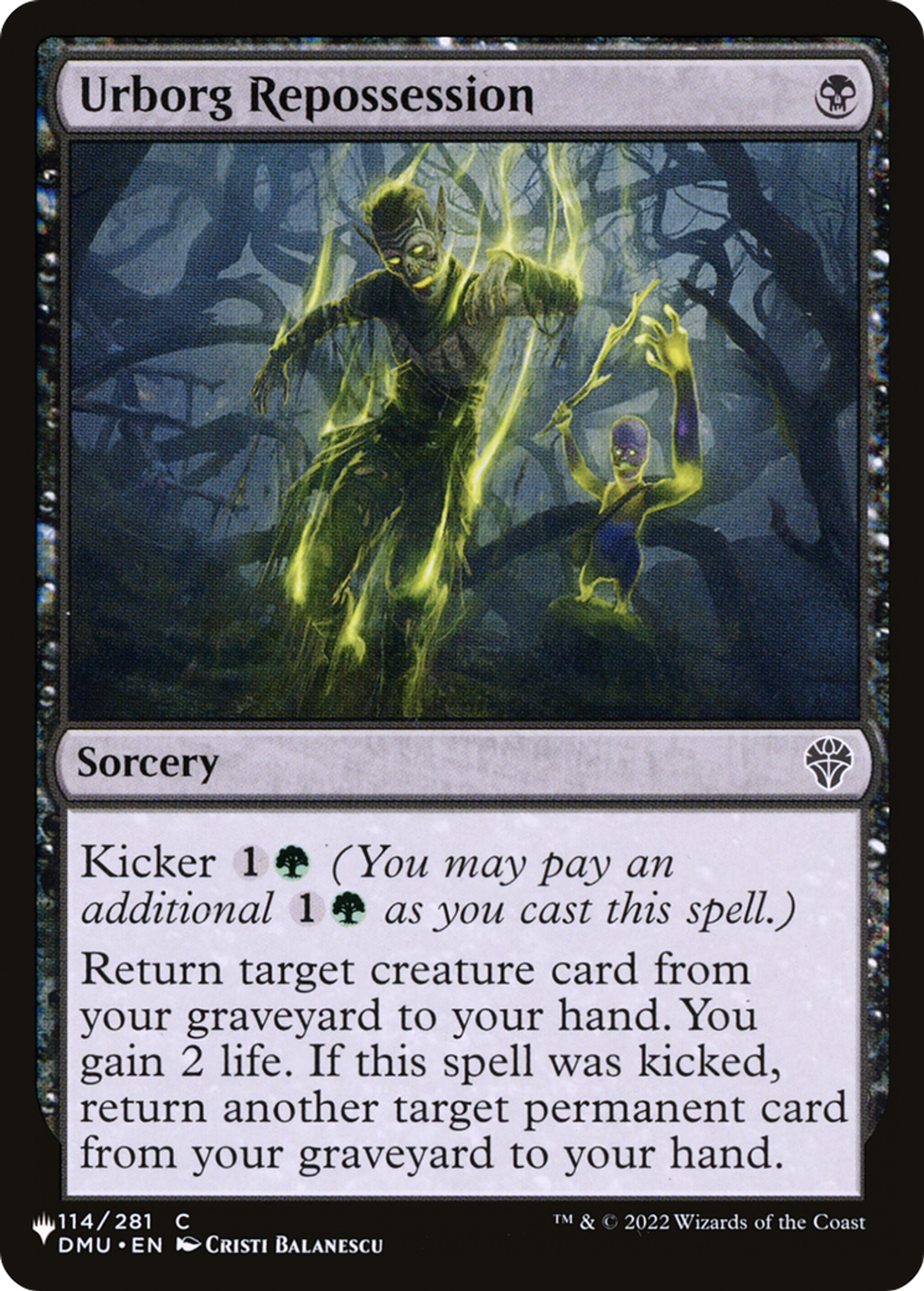 Urborg Repossession — The List — Magic: The Gathering