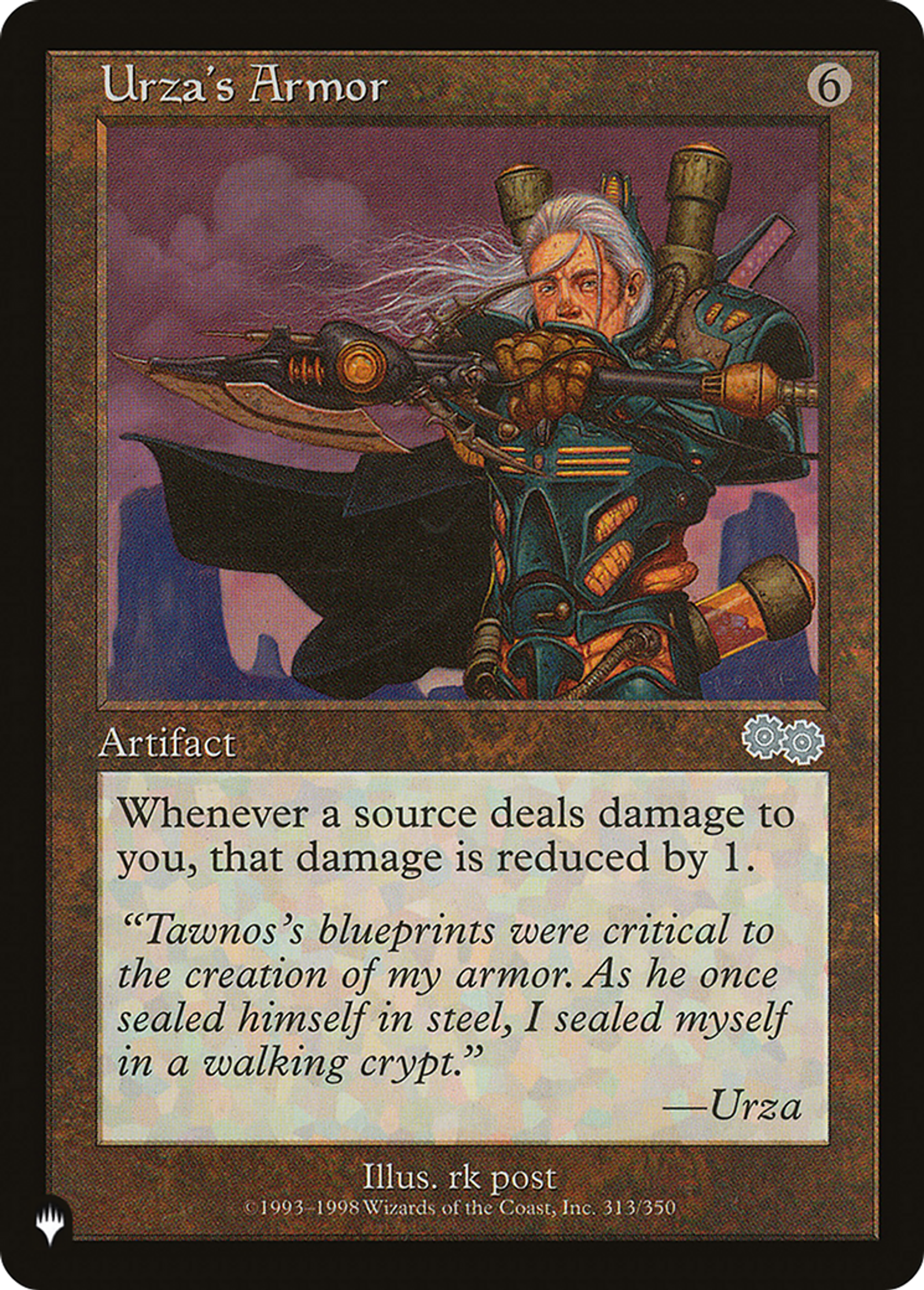 Urza's Armor — The List — Magic: The Gathering